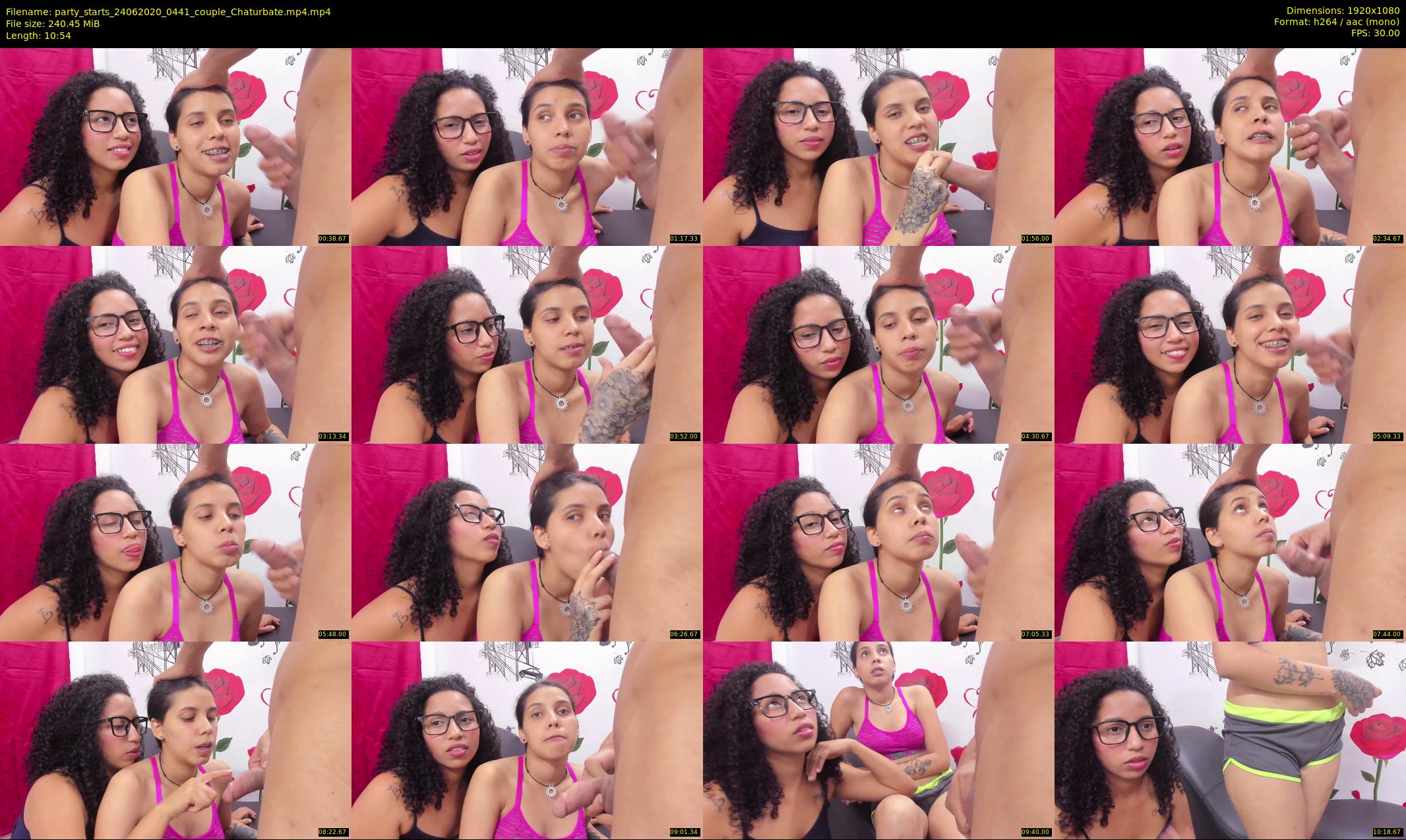 party_starts — 11 minute Chaturbate couple cam show recording, 1080p, Jun 24, 2020