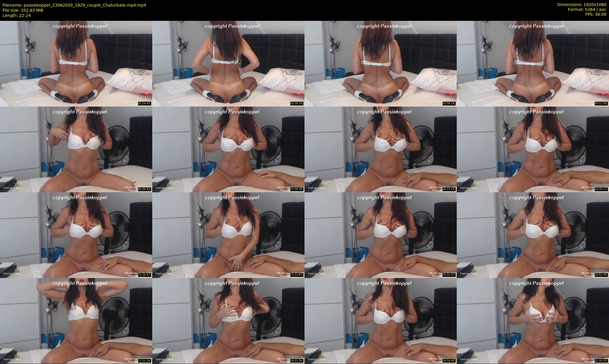passiekoppel — 23 minute Chaturbate couple cam show recording, 1080p, Jun 23, 2020