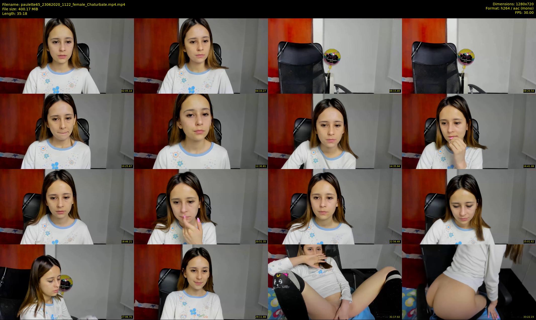 paulette65 — 36 minute Chaturbate female cam show recording, 720p, Jun 23, 2020