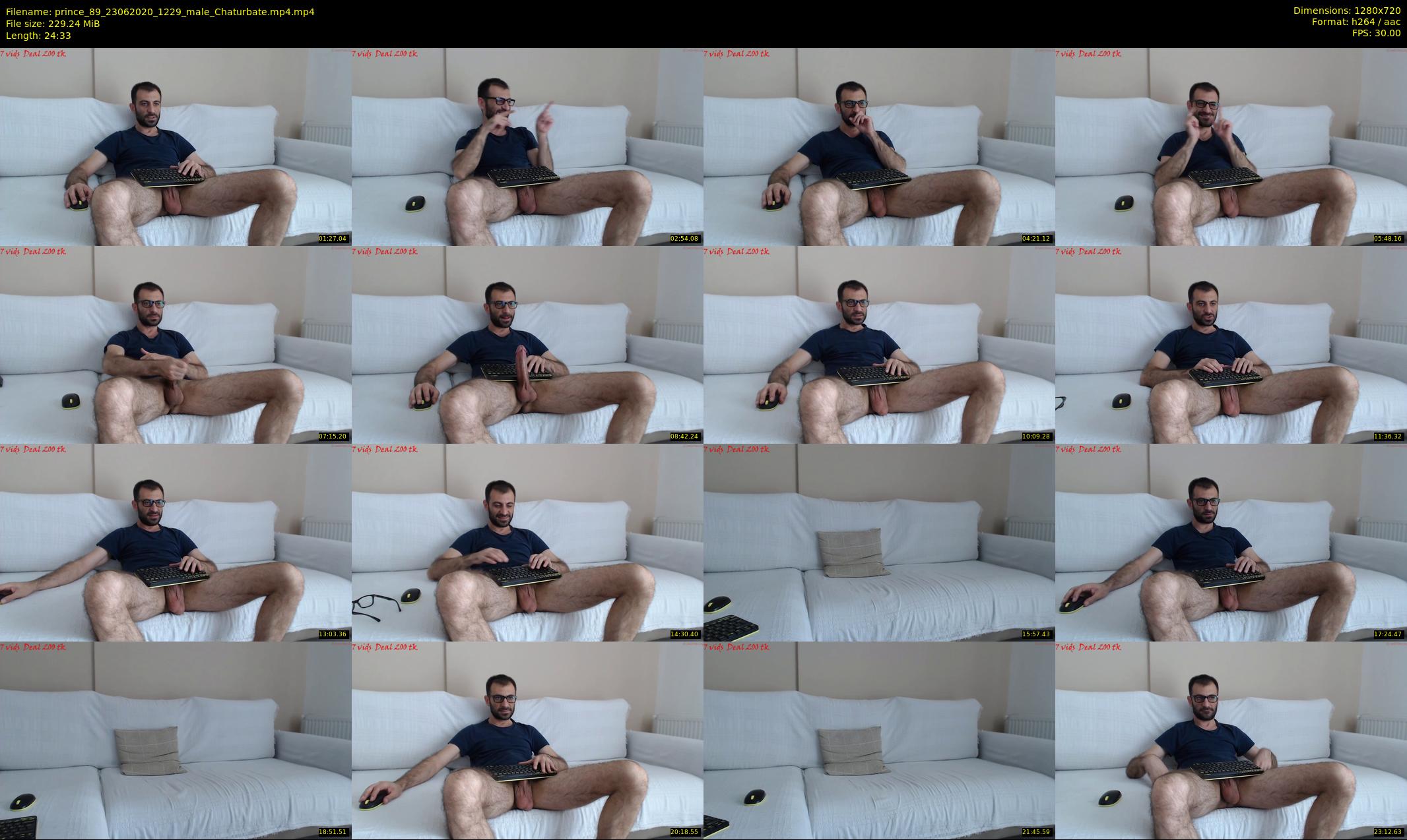prince_89 — 25 minute Chaturbate male cam show recording, 720p, Jun 23, 2020