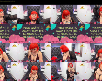 pyrowayne — 53 minute Chaturbate female cam show recording, 720p, Jun 24, 2020