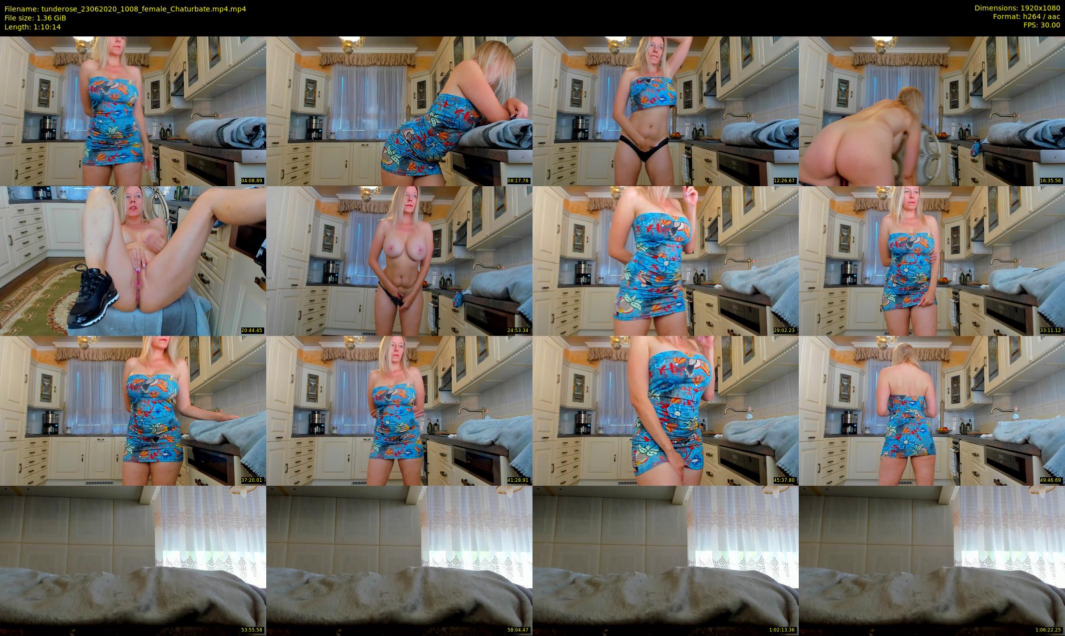 tunderose — 71 minute Chaturbate female cam show recording, 1080p, Jun 23, 2020