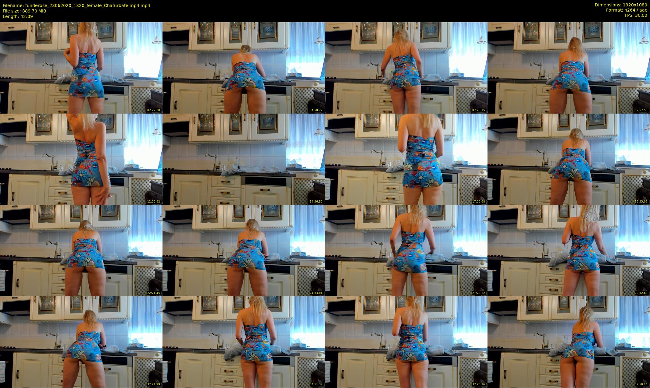 tunderose — 43 minute Chaturbate female cam show recording, 1080p, Jun 23, 2020