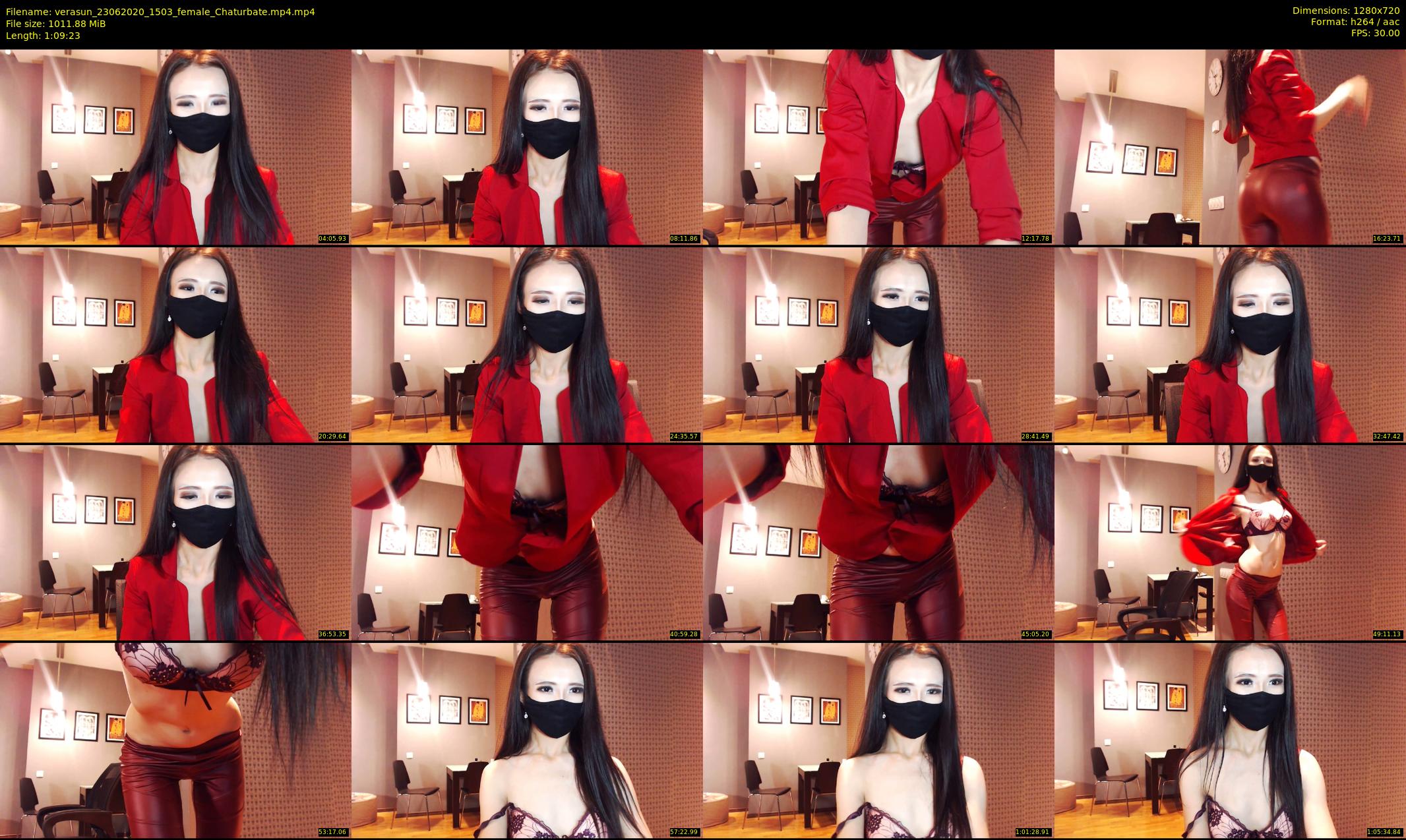 verasun — 70 minute Chaturbate female cam show recording, 720p, Jun 23, 2020