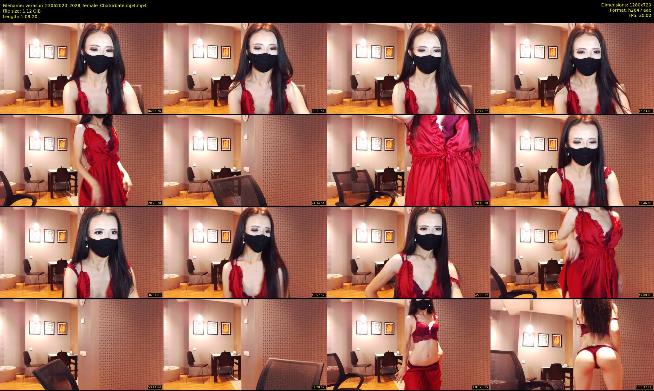verasun — 70 minute Chaturbate female cam show recording, 720p, Jun 23, 2020