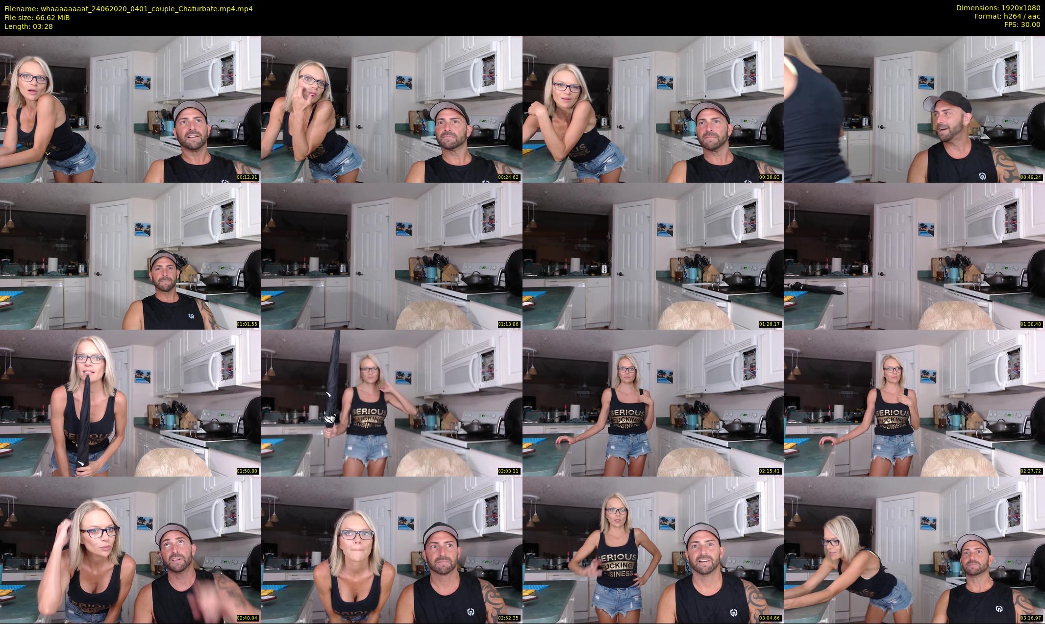 whaaaaaaaat — 4 minute Chaturbate couple cam show recording, 1080p, Jun 24, 2020