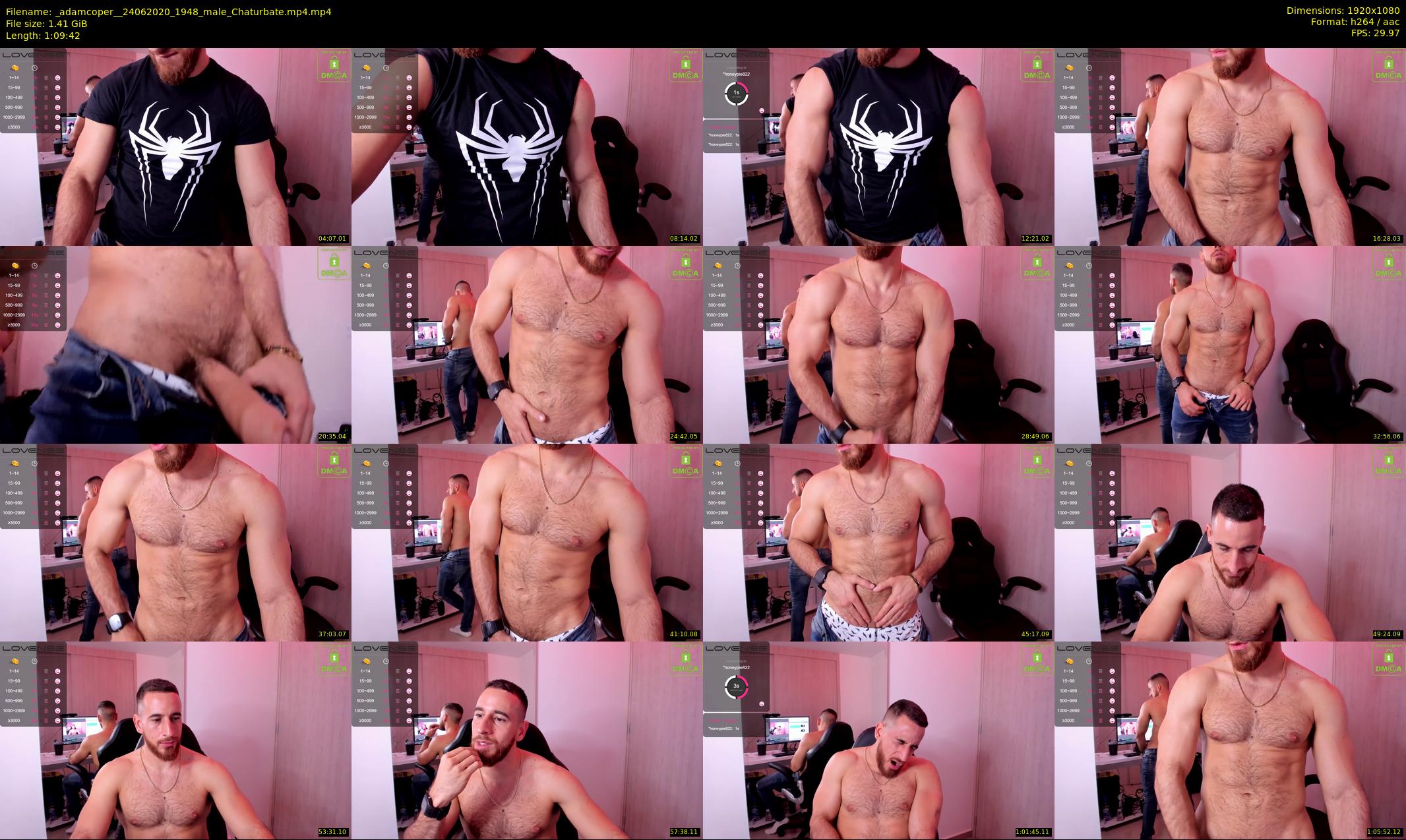 _adamcoper_ — 70 minute Chaturbate male cam show recording, 1080p, Jun 24, 2020