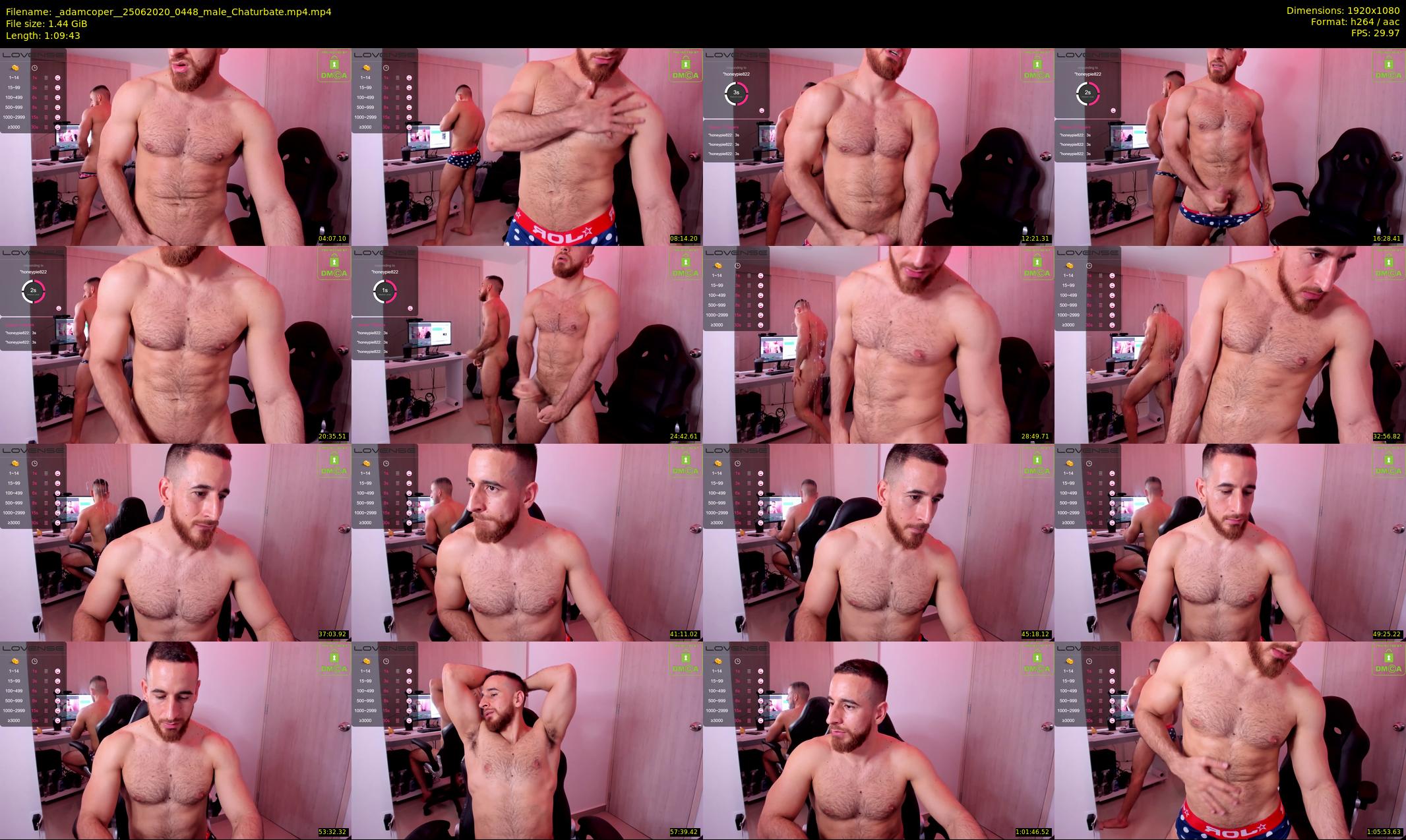 _adamcoper_ — 70 minute Chaturbate male cam show recording, 1080p, Jun 25, 2020