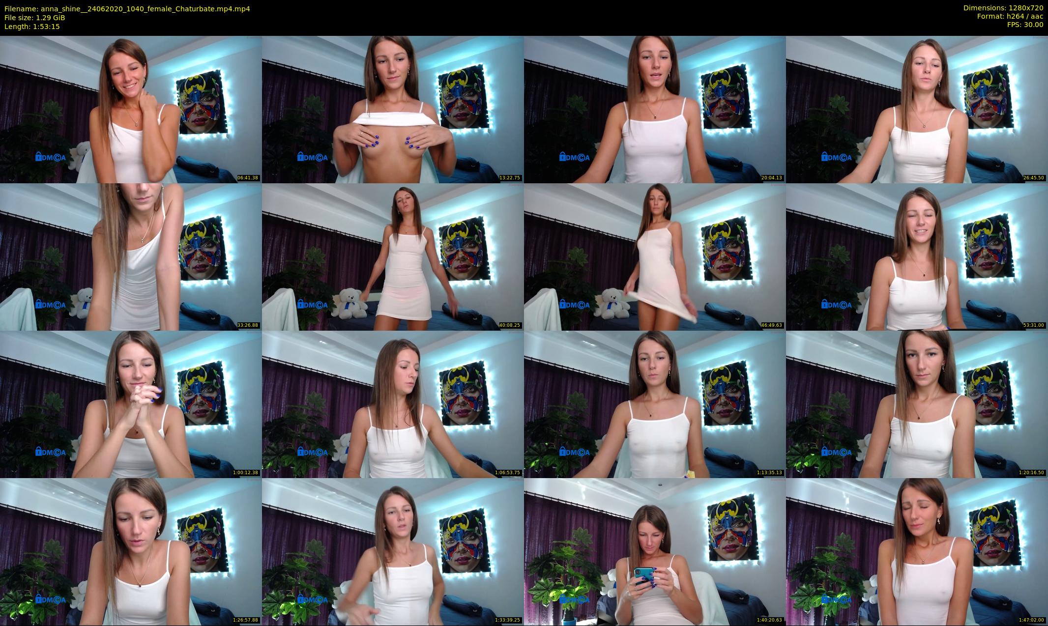 anna_shine_ — 114 minute Chaturbate female cam show recording, 720p, Jun 24, 2020