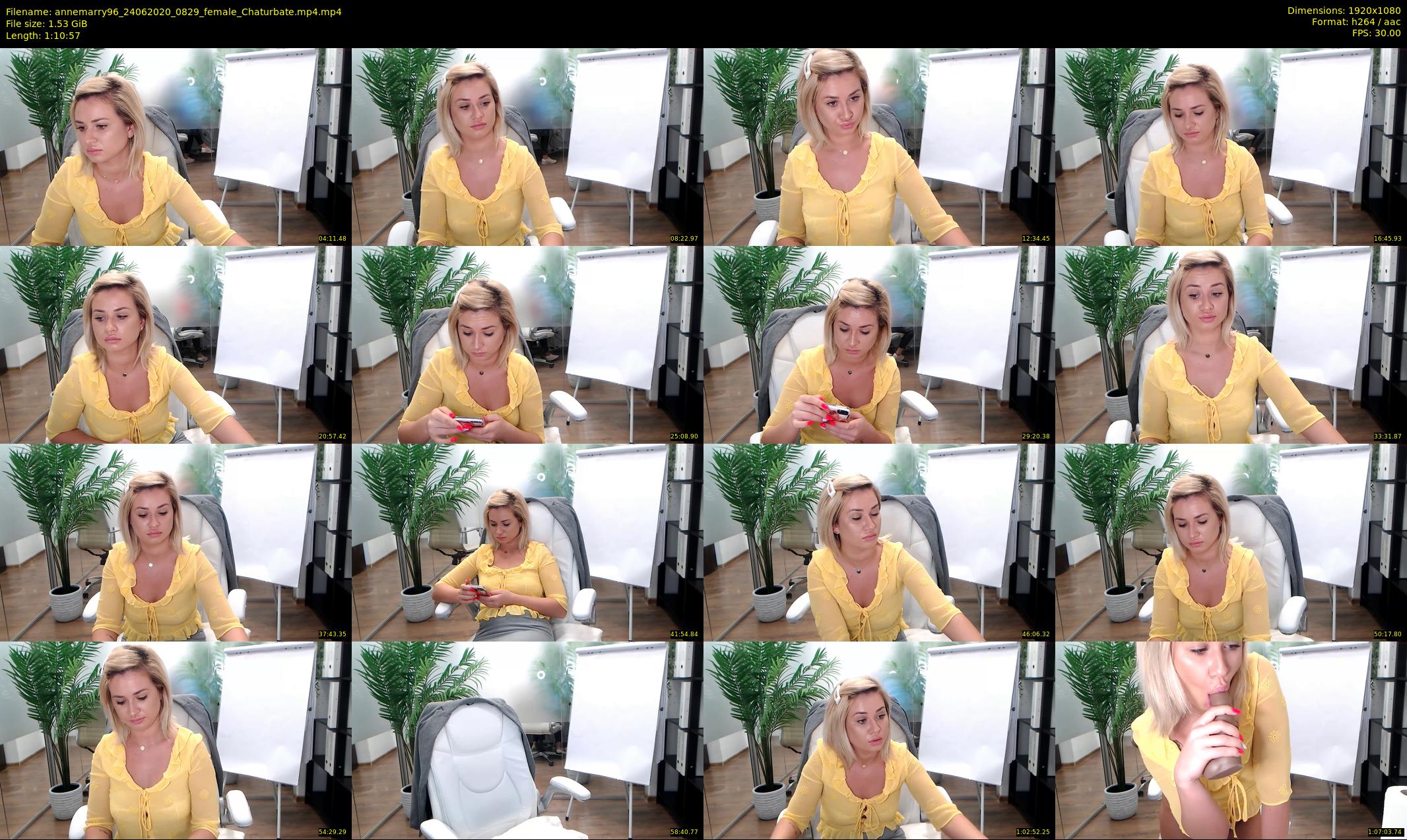annemarry96 — 71 minute Chaturbate female cam show recording, 1080p, Jun 24, 2020