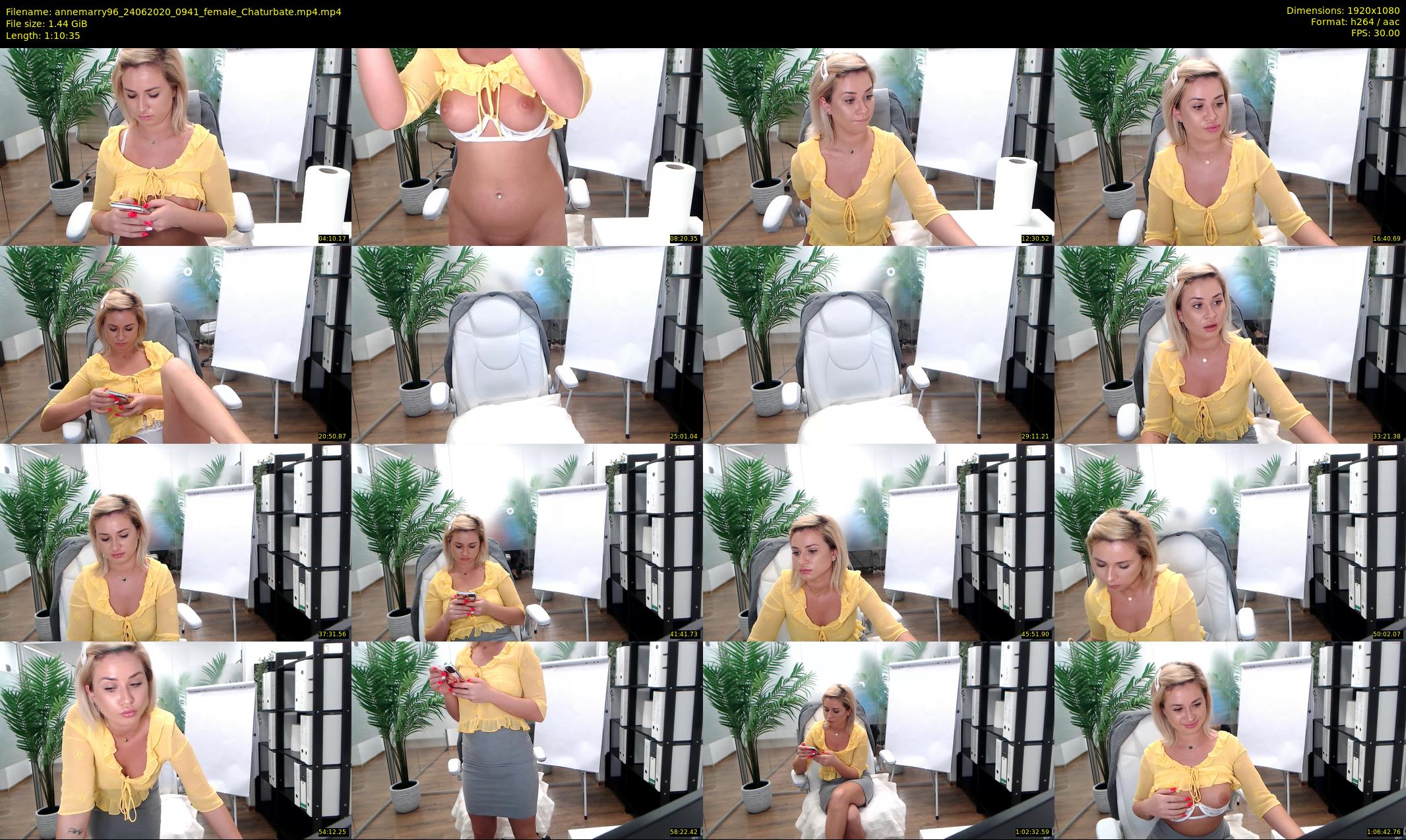 annemarry96 — 71 minute Chaturbate female cam show recording, 1080p, Jun 24, 2020