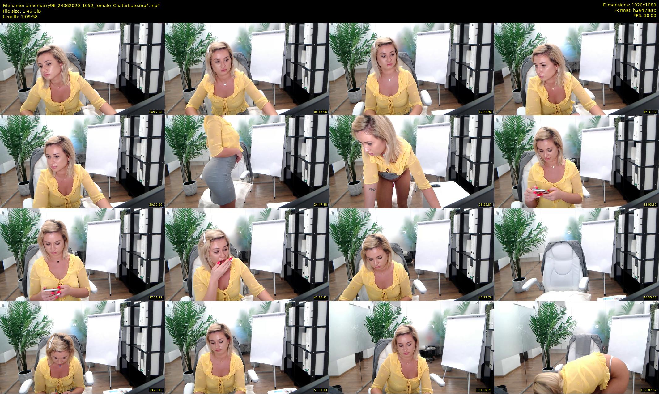 annemarry96 — 70 minute Chaturbate female cam show recording, 1080p, Jun 24, 2020