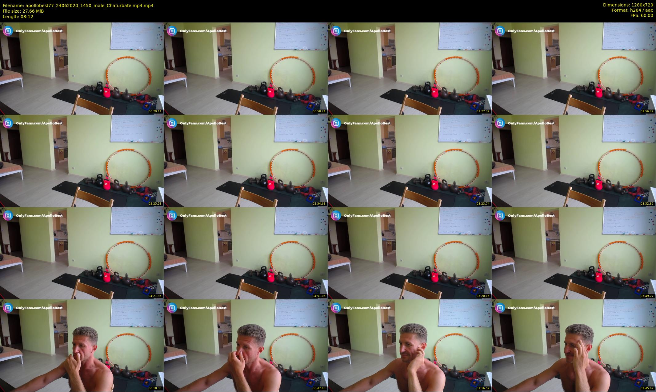 apollobest77 — 9 minute Chaturbate male cam show recording, 720p, Jun 24, 2020