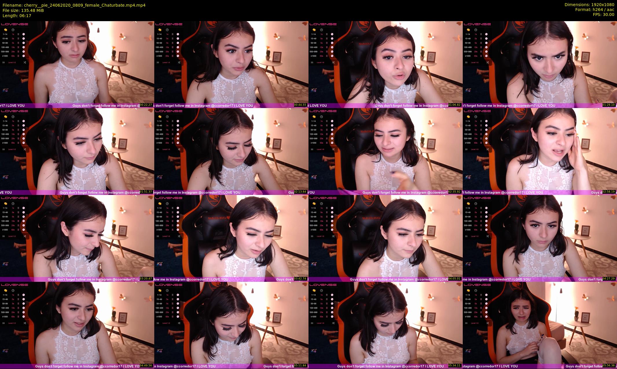 cherry__pie — 7 minute Chaturbate female cam show recording, 1080p, Jun 24, 2020