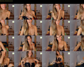cique_black — 67 minute Chaturbate female cam show recording, 720p, Jun 24, 2020
