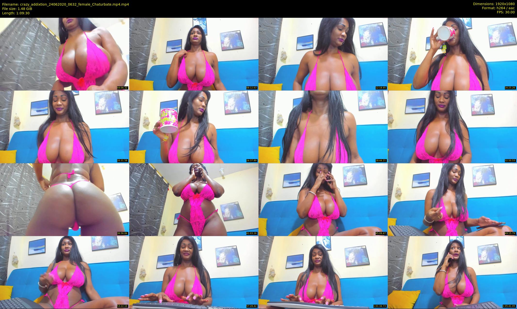 crazy_addixtion — 70 minute Chaturbate female cam show recording, 1080p, Jun 24, 2020