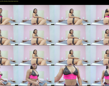 danielasanders — 7 minute Chaturbate female cam show recording, 720p, Jun 24, 2020