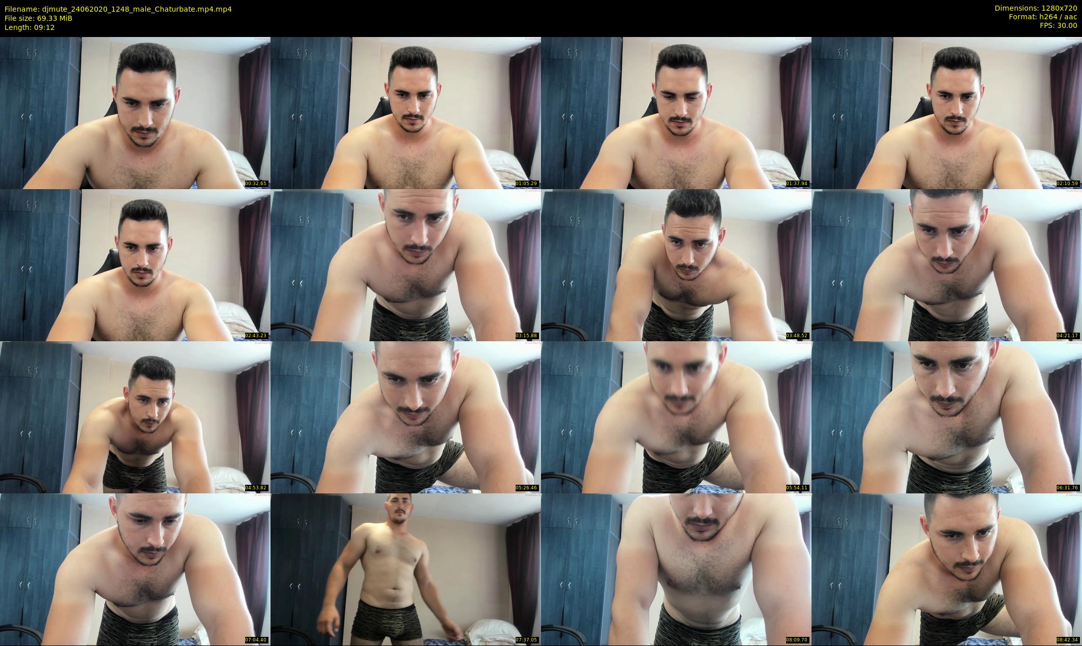 djmute — 10 minute Chaturbate male cam show recording, 720p, Jun 24, 2020