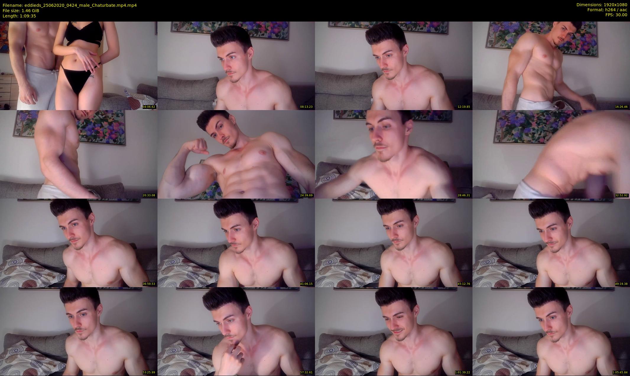 eddieds — 70 minute Chaturbate male cam show recording, 1080p, Jun 25, 2020