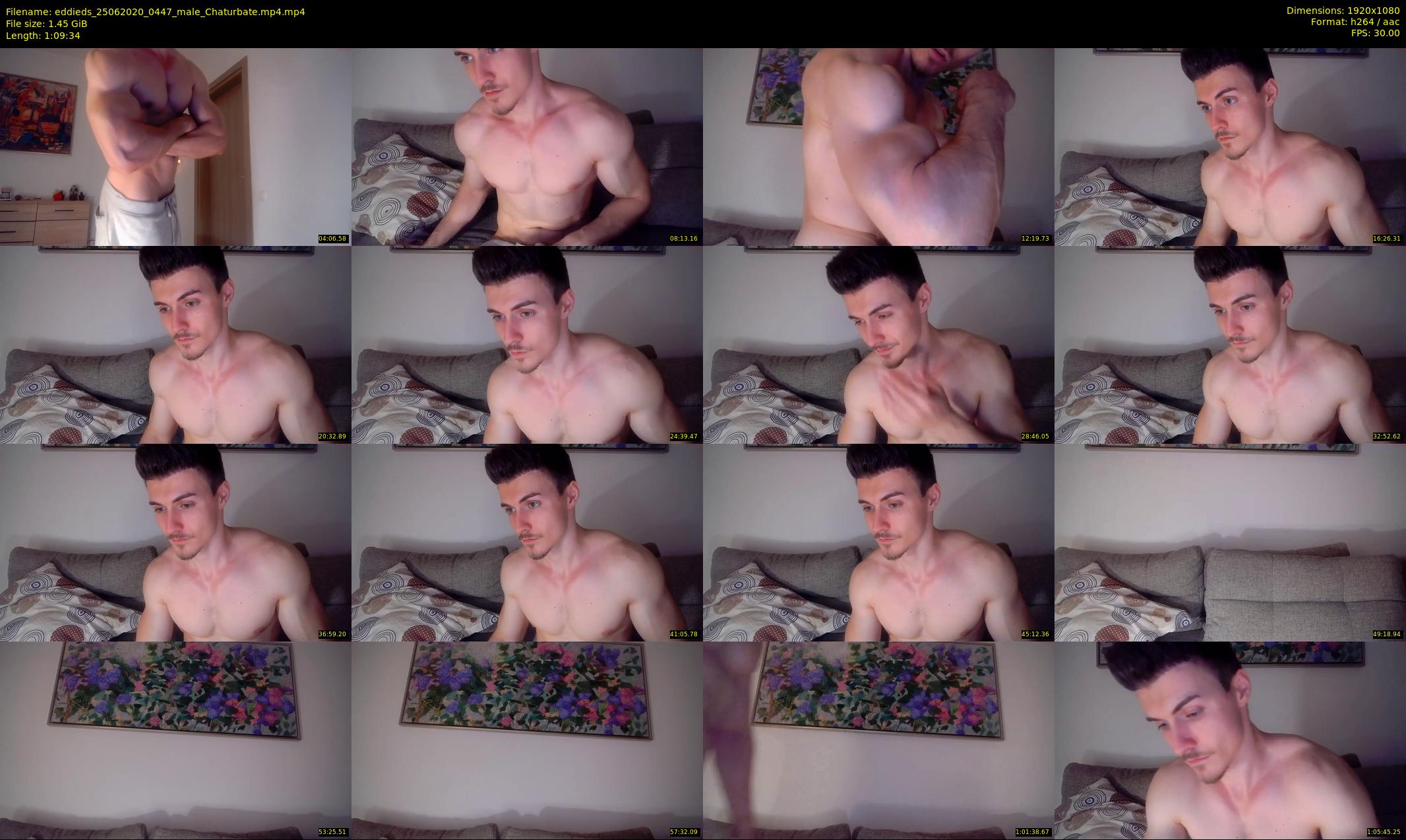 eddieds — 70 minute Chaturbate male cam show recording, 1080p, Jun 25, 2020