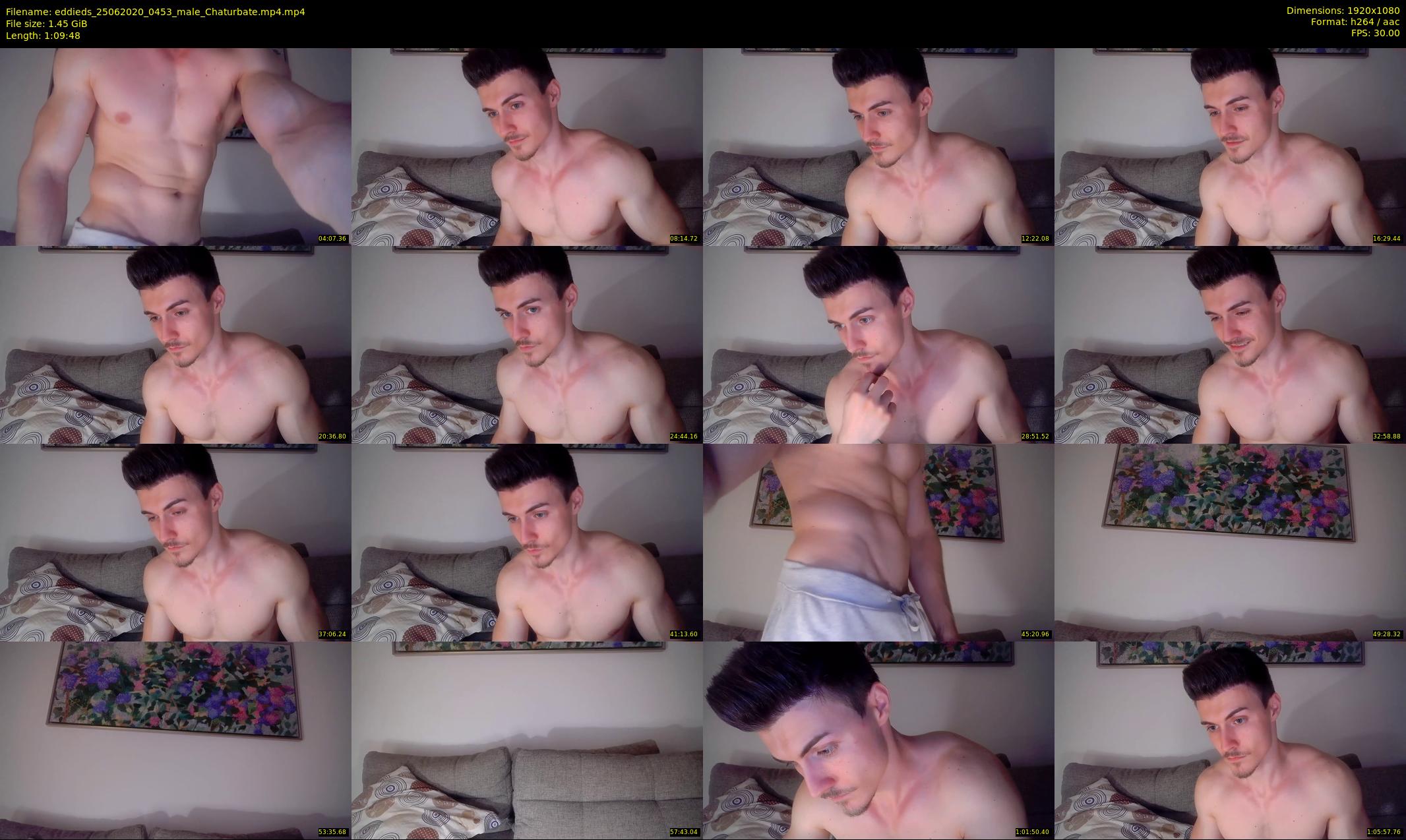 eddieds — 70 minute Chaturbate male cam show recording, 1080p, Jun 25, 2020