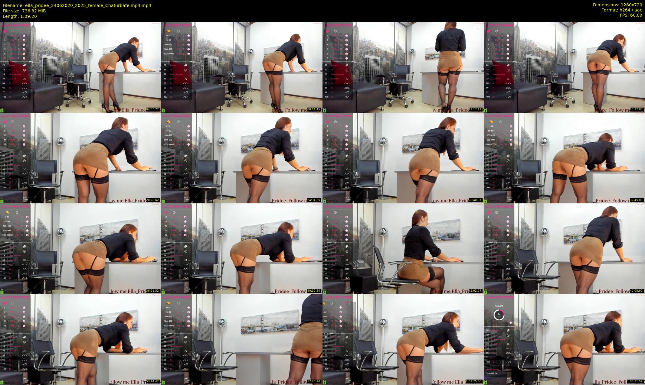 ella_pridee — 70 minute Chaturbate female cam show recording, 720p, Jun 24, 2020