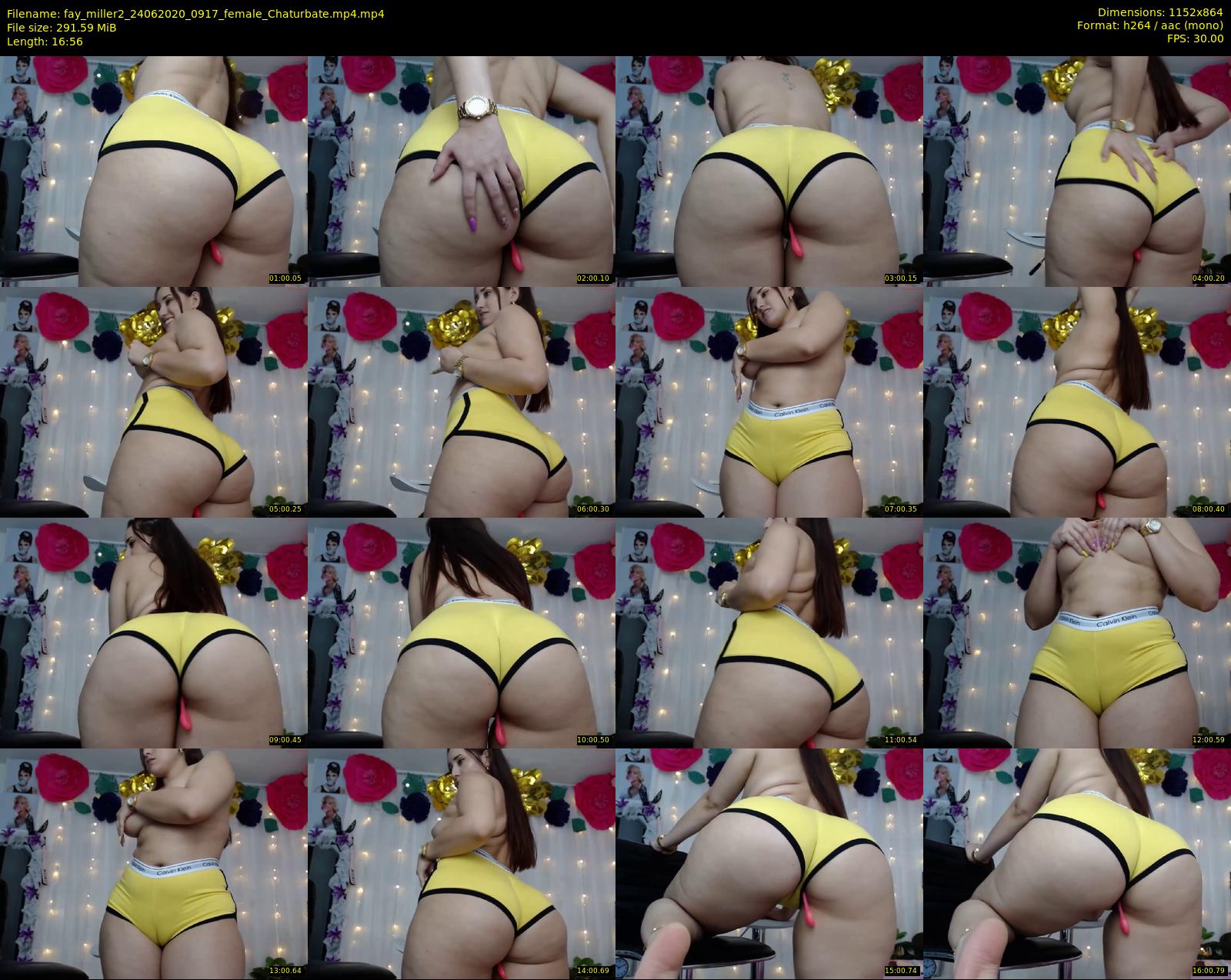 fay_miller2 — 17 minute Chaturbate female cam show recording, 720p, Jun 24, 2020