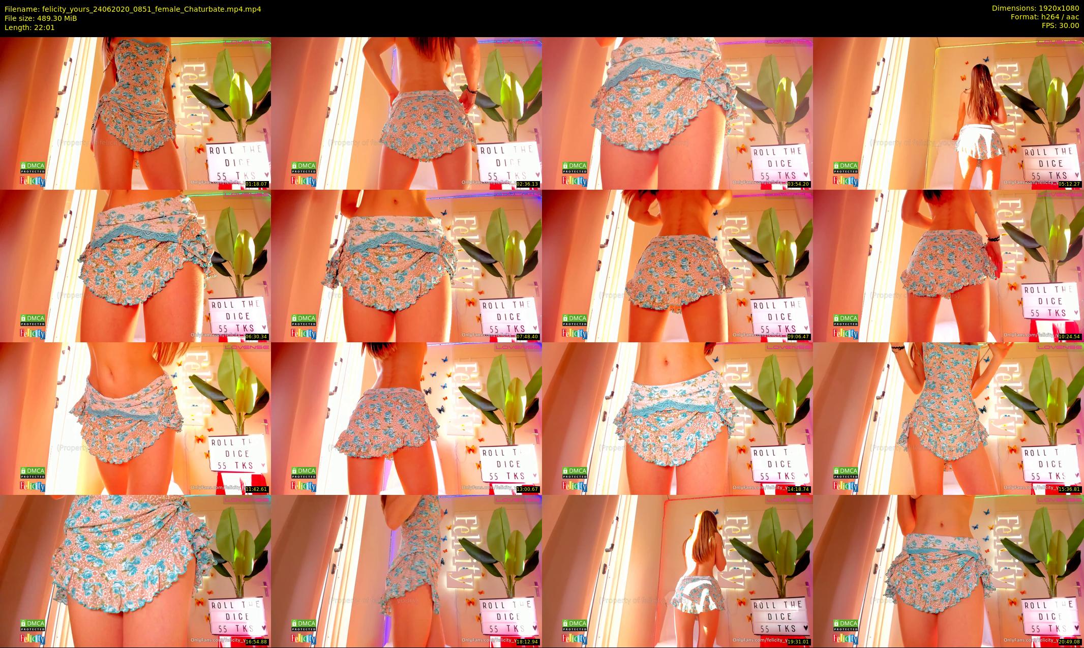 felicity_yours — 23 minute Chaturbate female cam show recording, 1080p, Jun 24, 2020