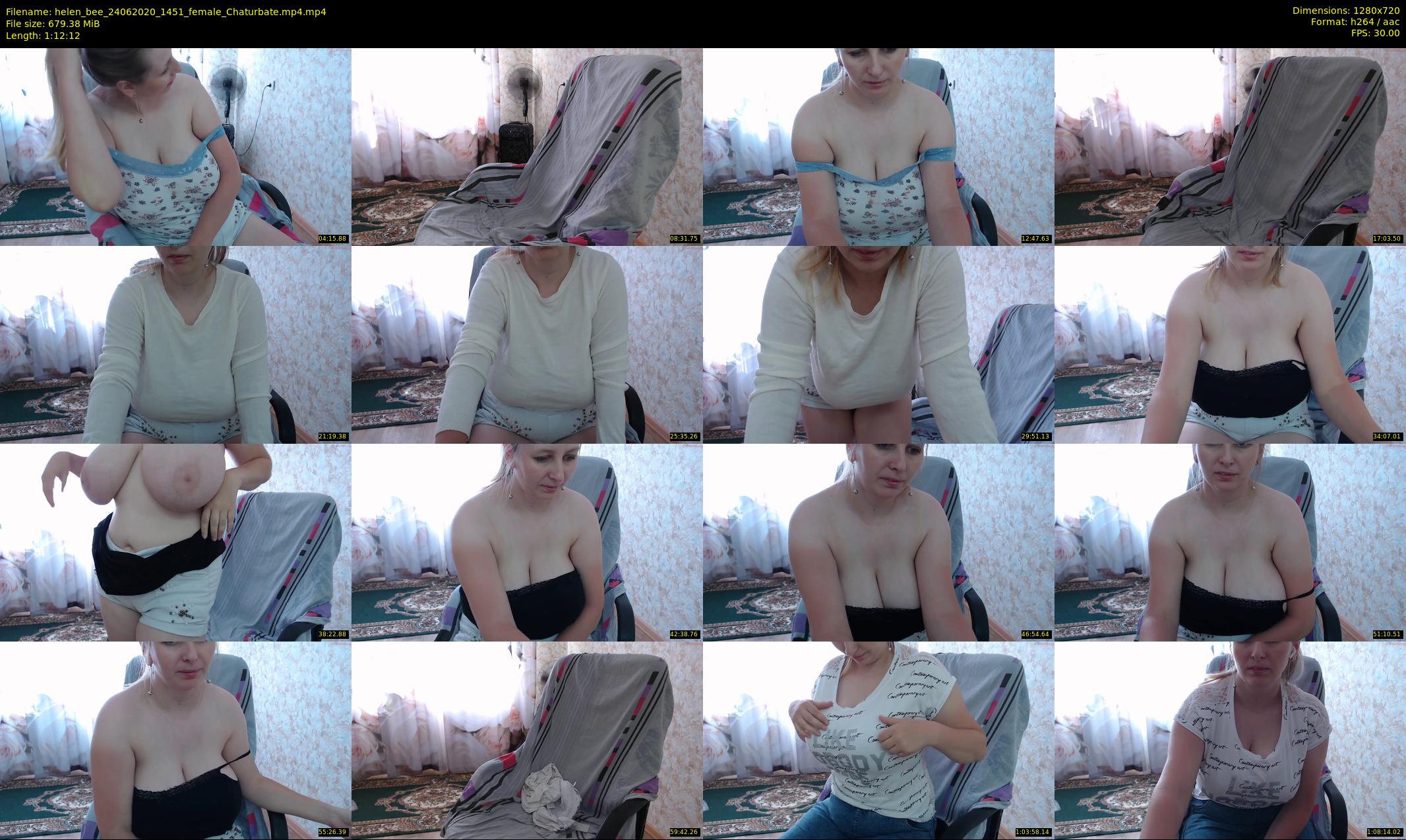 helen_bee — 73 minute Chaturbate female cam show recording, 720p, Jun 24, 2020