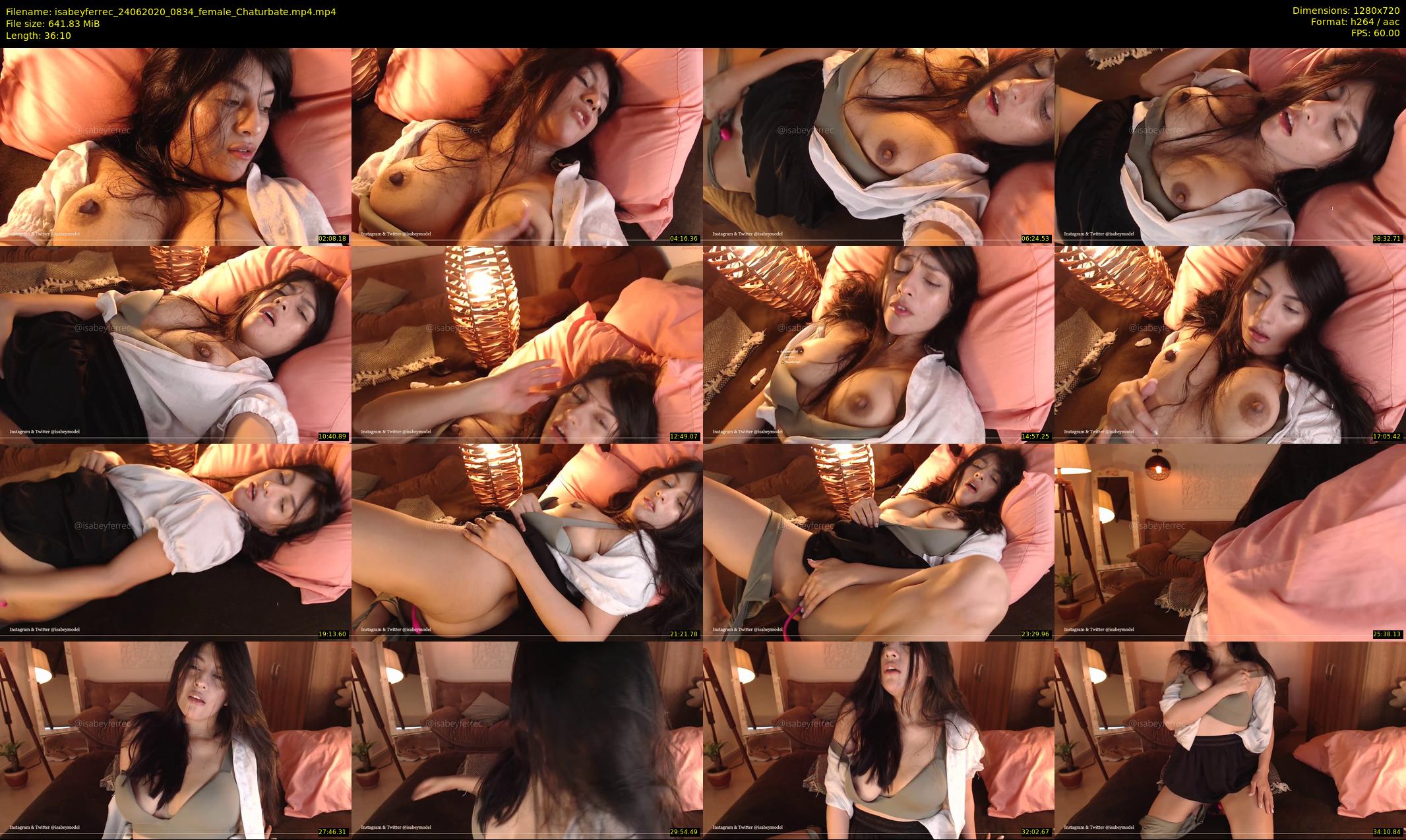 isabeyferrec — 37 minute Chaturbate female cam show recording, 720p, Jun 24, 2020