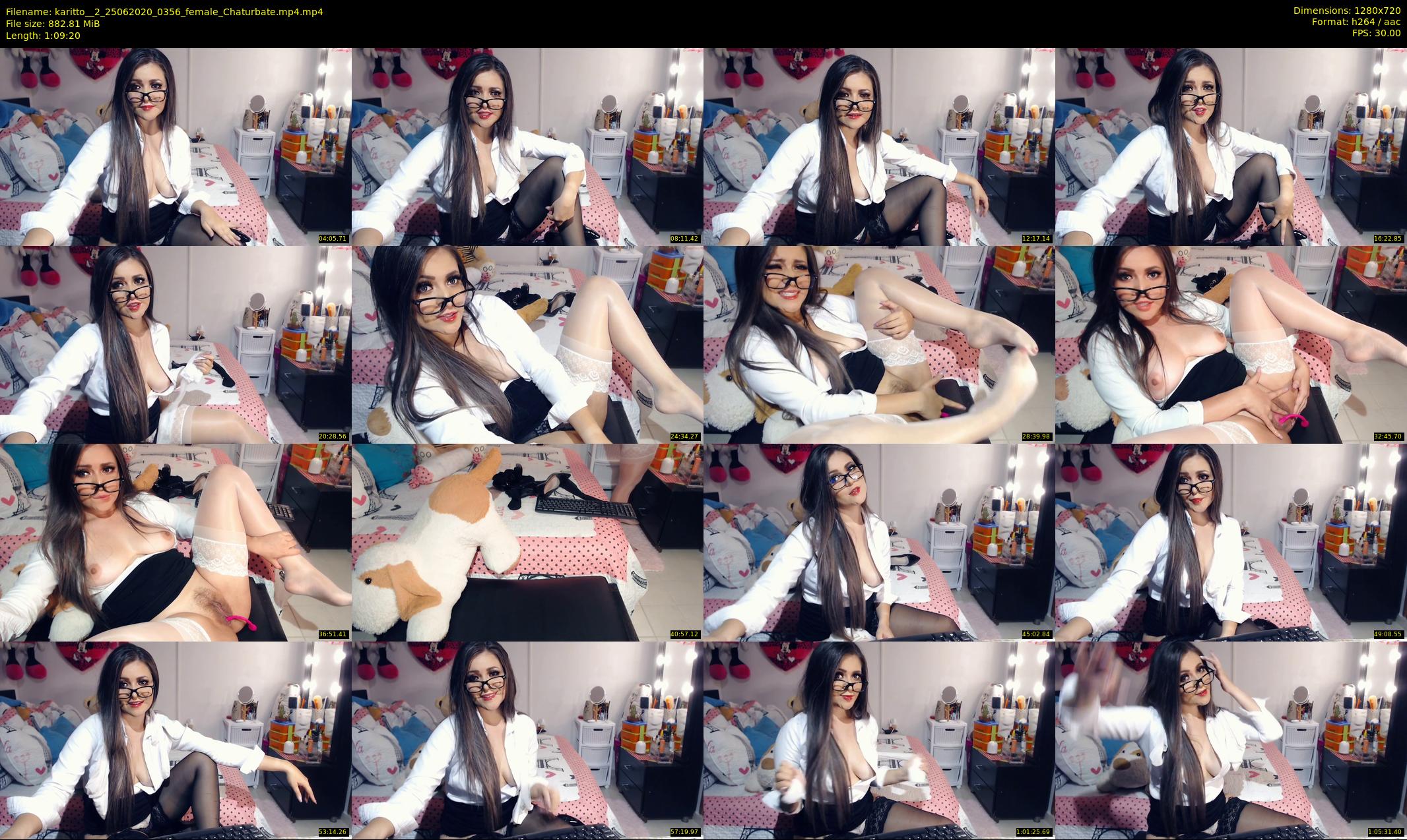 karitto__2 — 70 minute Chaturbate female cam show recording, 720p, Jun 25, 2020