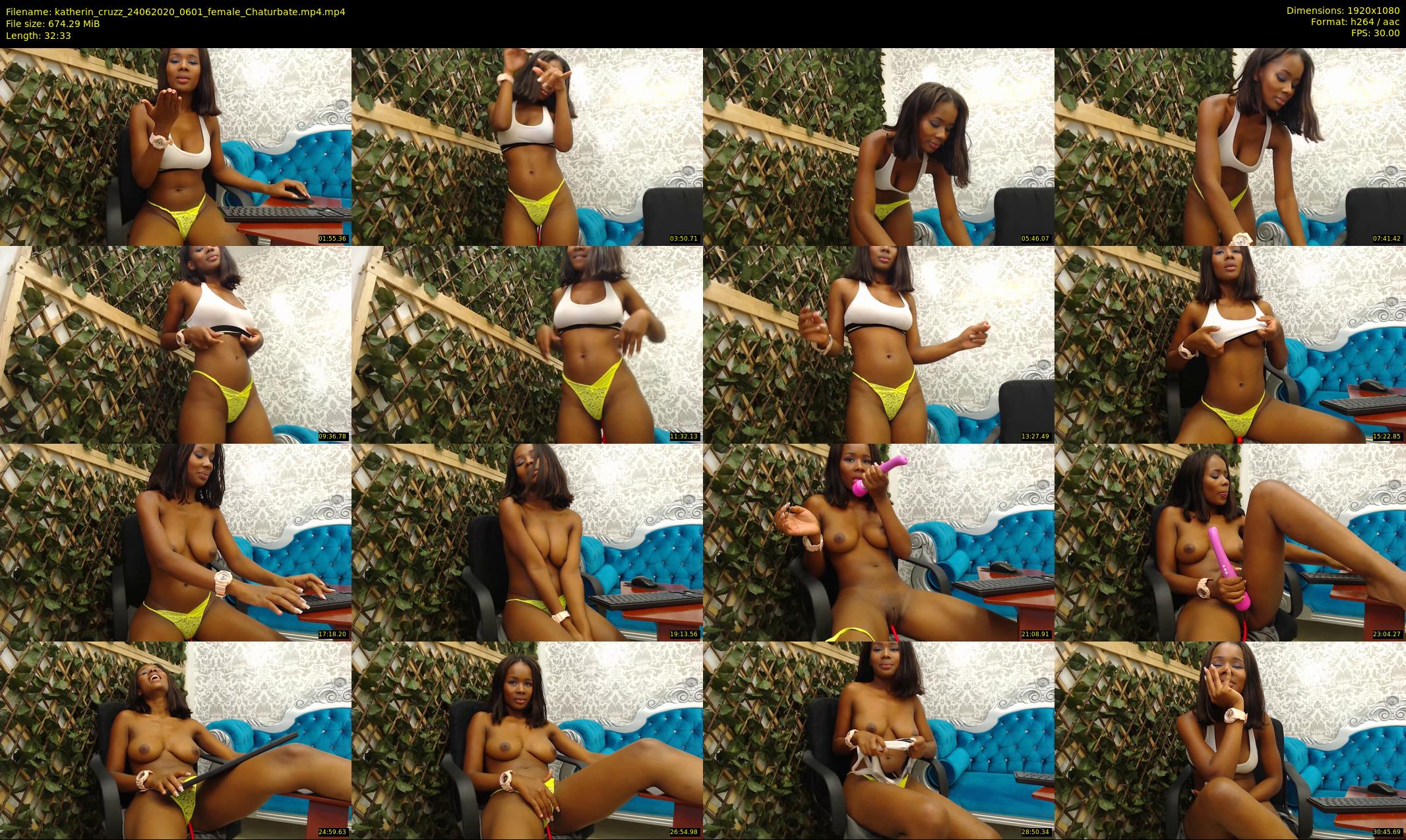 katherin_cruzz — 33 minute Chaturbate female cam show recording, 1080p, Jun 24, 2020
