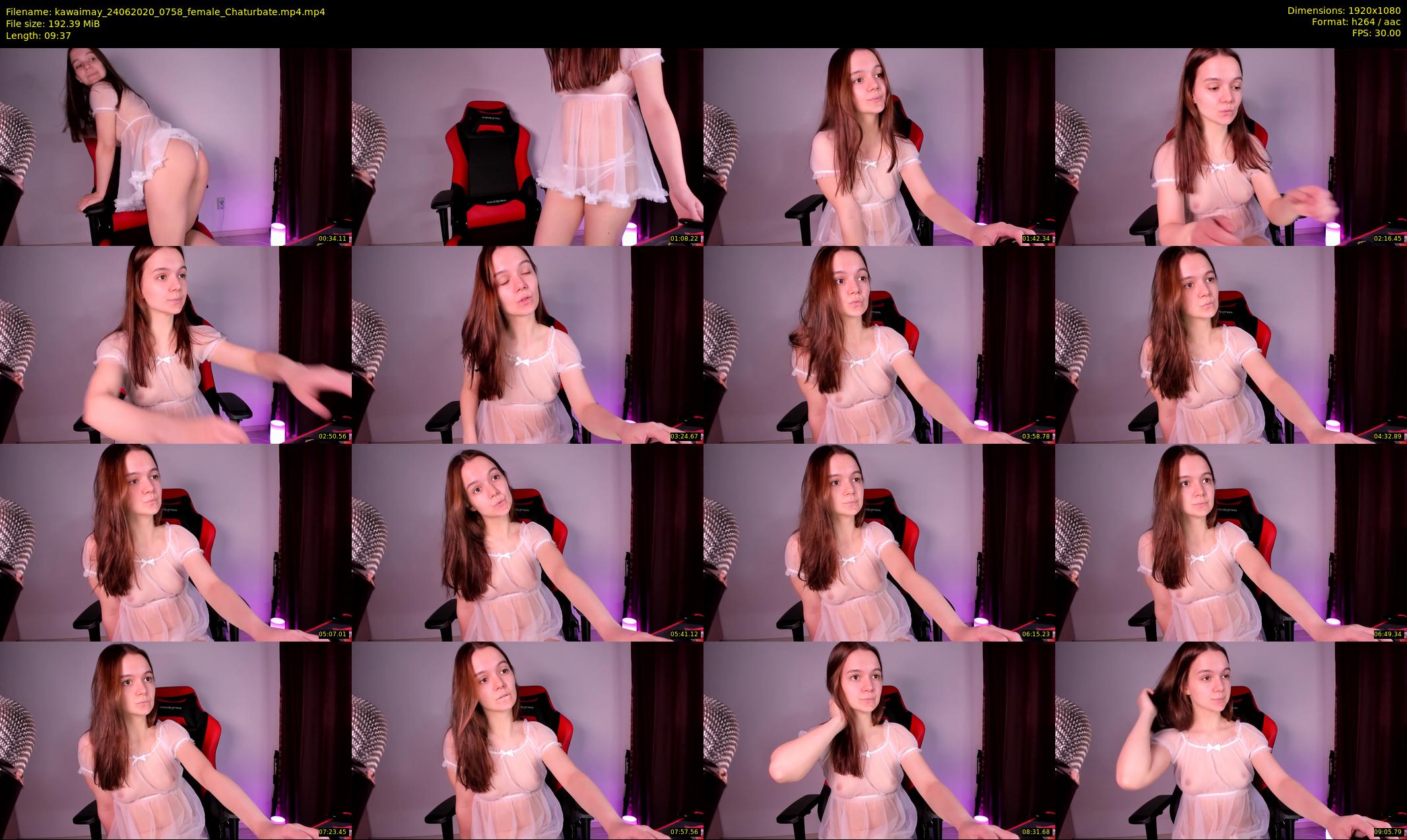 kawaimay — 10 minute Chaturbate female cam show recording, 1080p, Jun 24, 2020