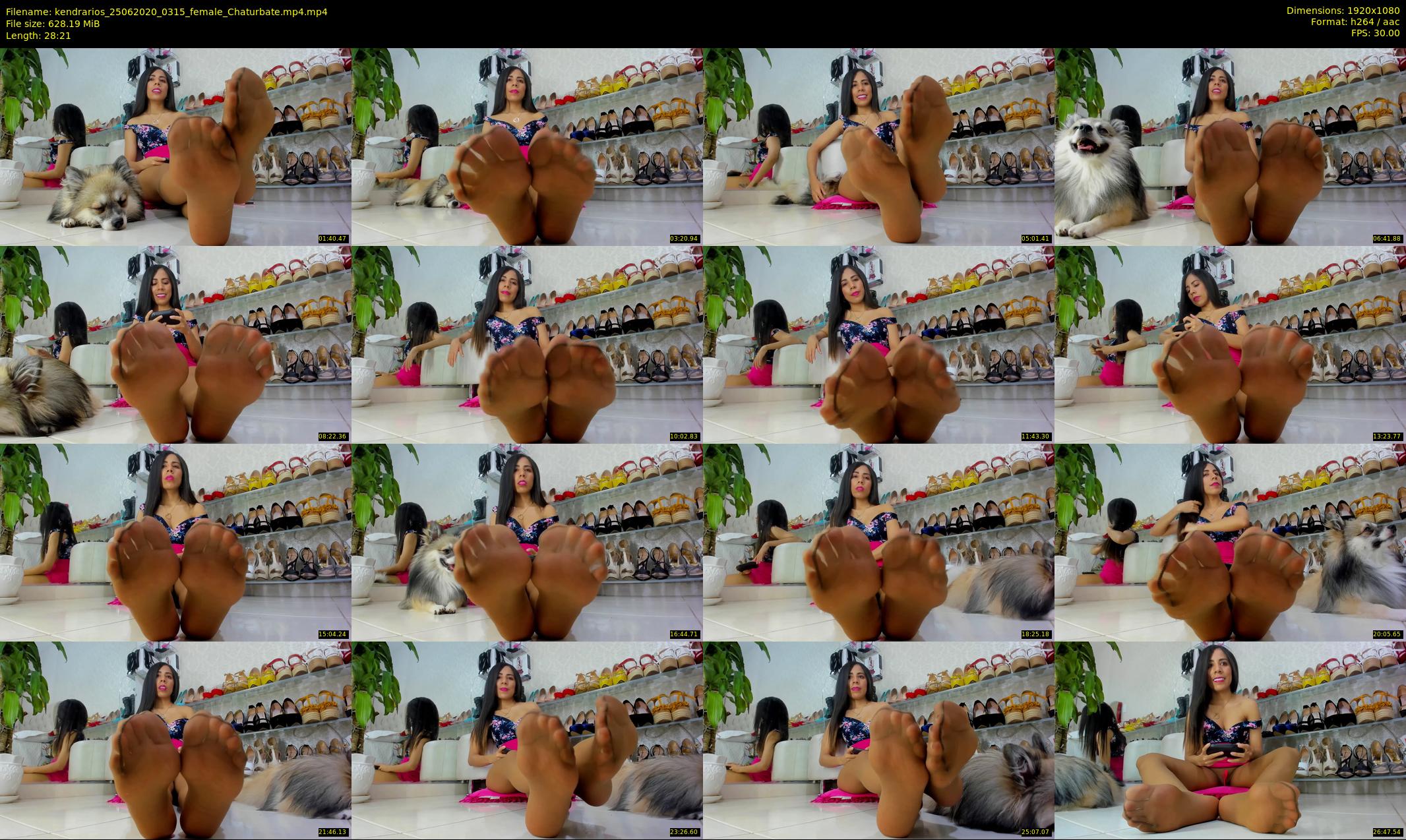 kendrarios — 29 minute Chaturbate female cam show recording, 1080p, Jun 25, 2020