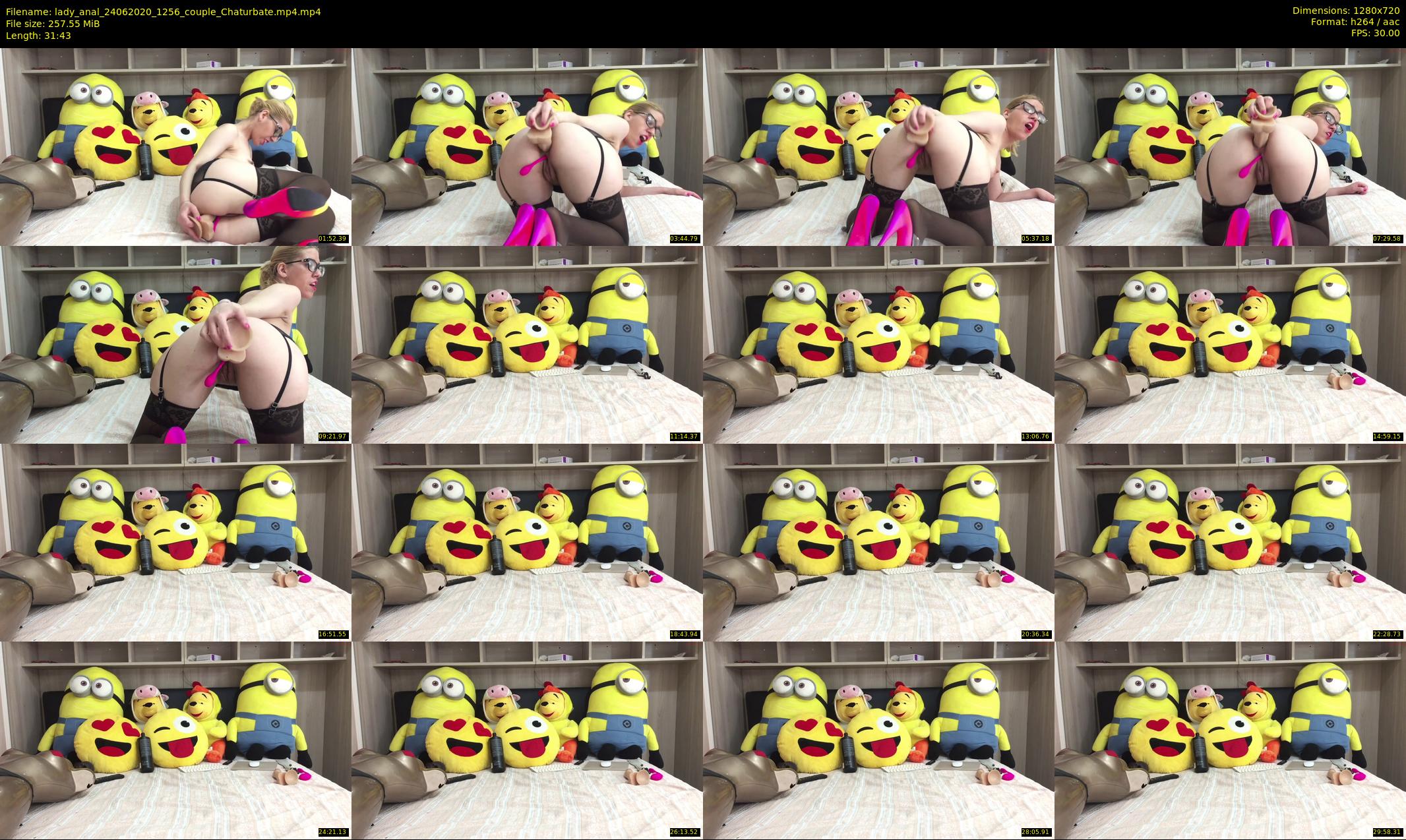 lady_anal — 32 minute Chaturbate female cam show recording, 720p, Jun 24, 2020