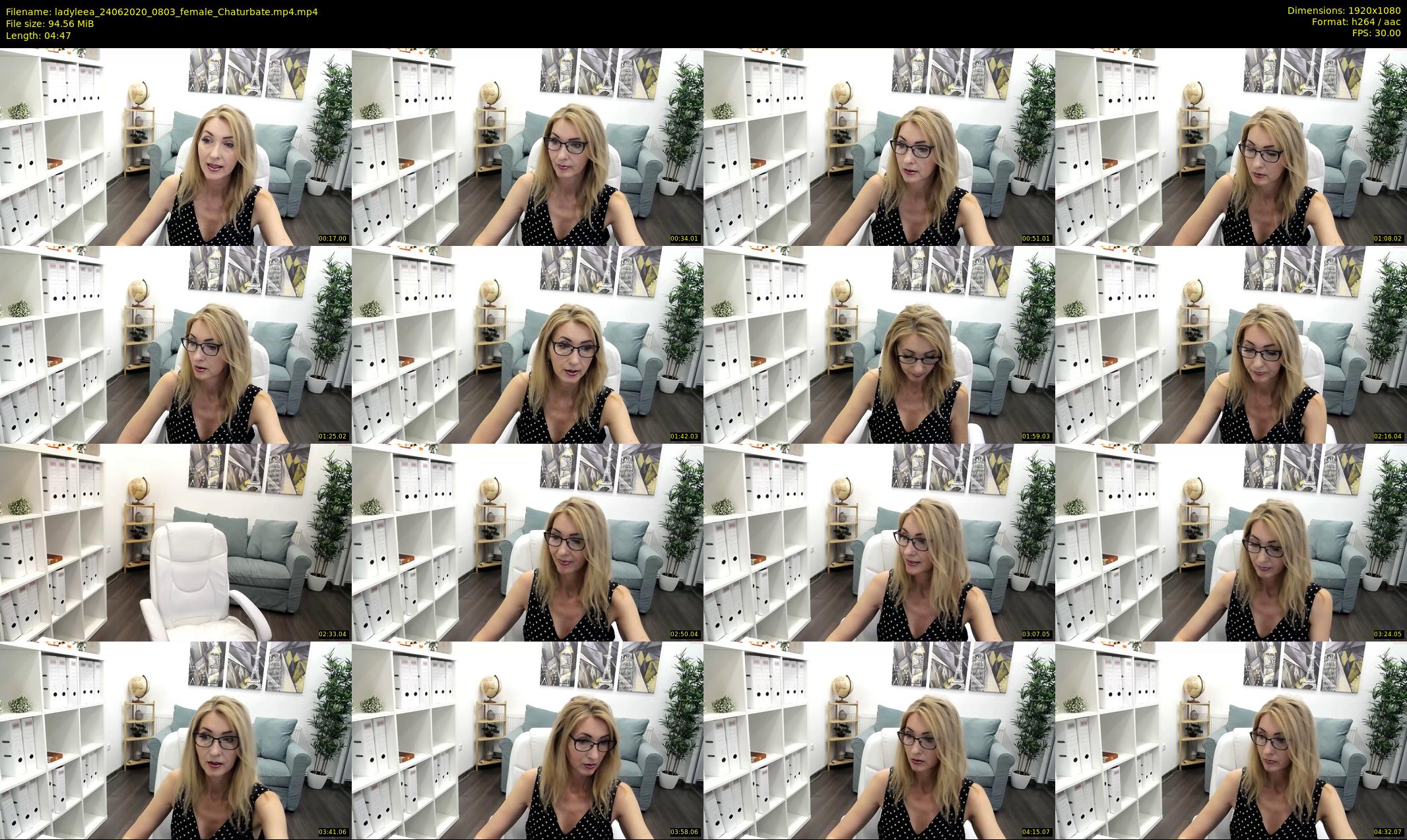 ladyleea — 5 minute Chaturbate female cam show recording, 1080p, Jun 24, 2020