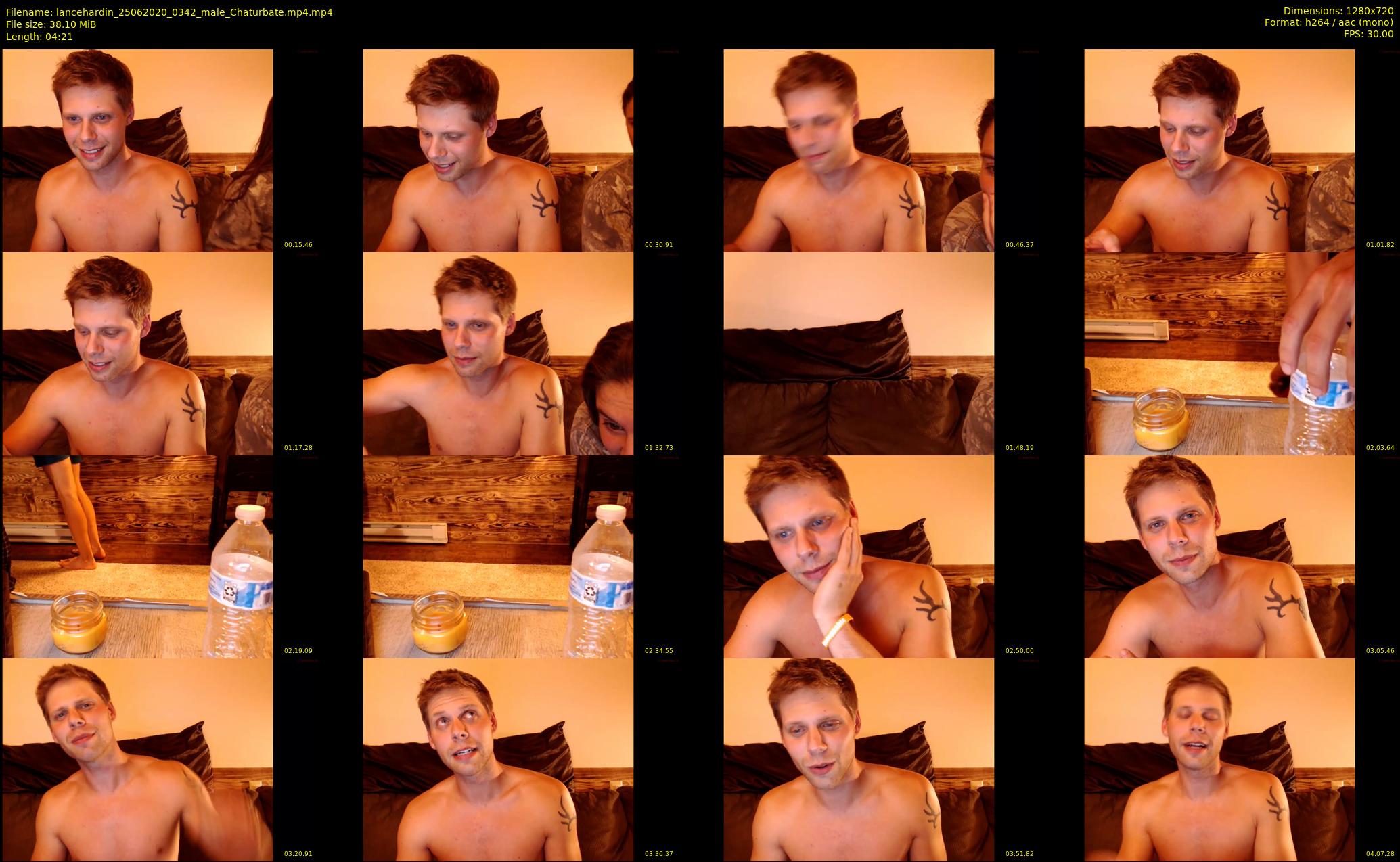 lancehardin — 5 minute Chaturbate male cam show recording, 720p, Jun 25, 2020