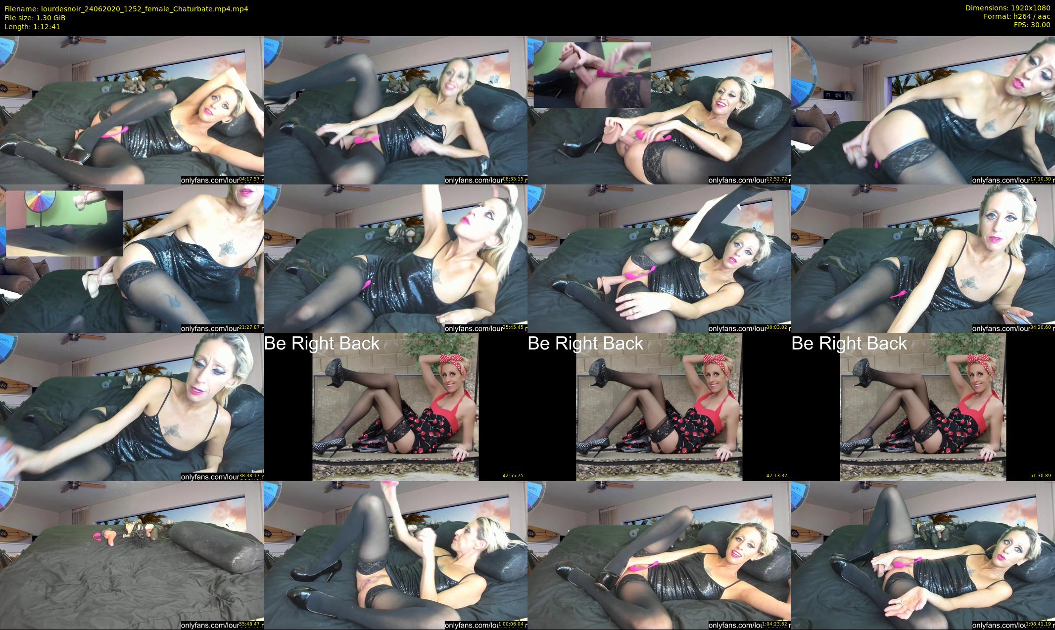 lourdesnoir — 73 minute Chaturbate female cam show recording, 1080p, Jun 24, 2020