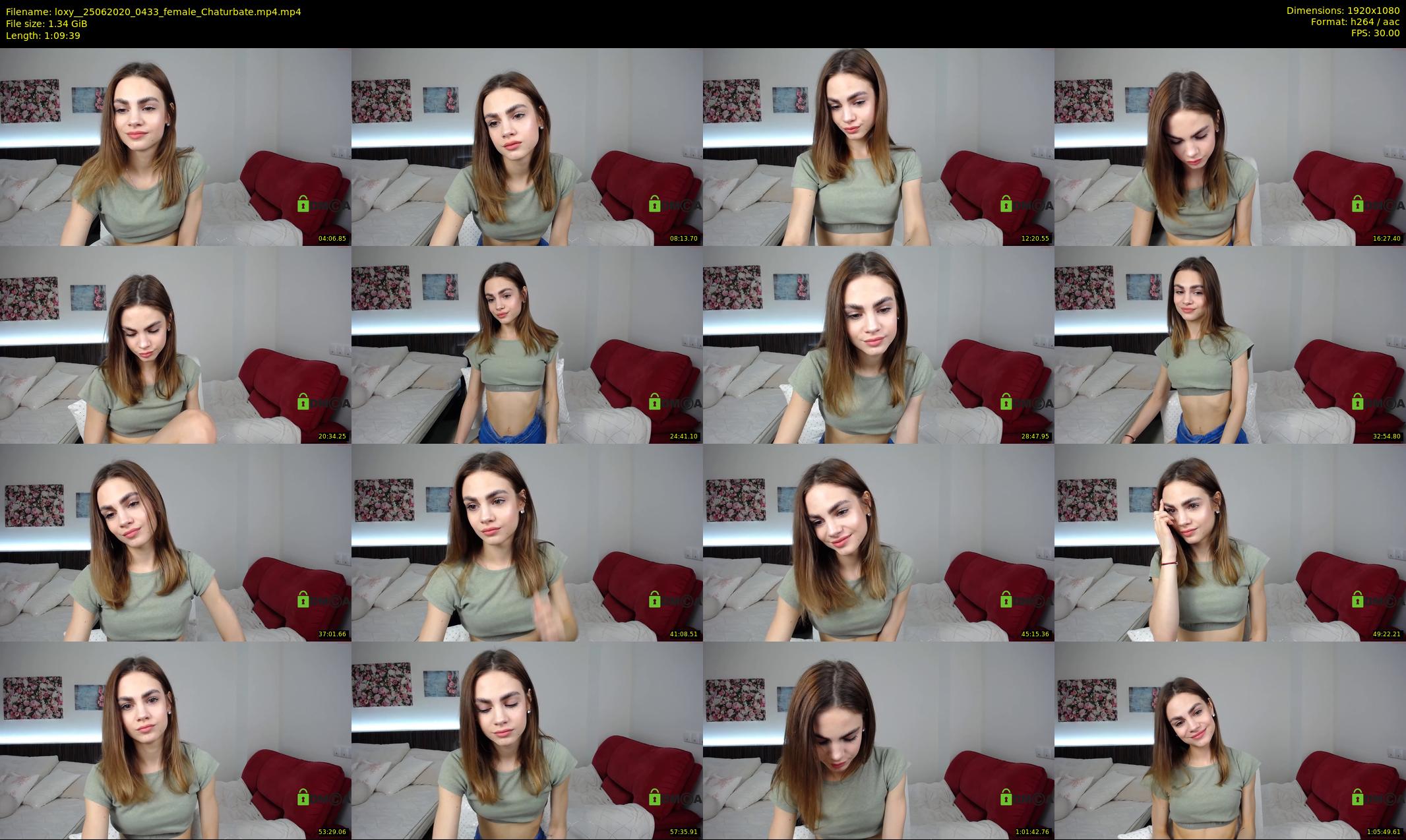 loxy_ — 70 minute Chaturbate female cam show recording, 1080p, Jun 25, 2020