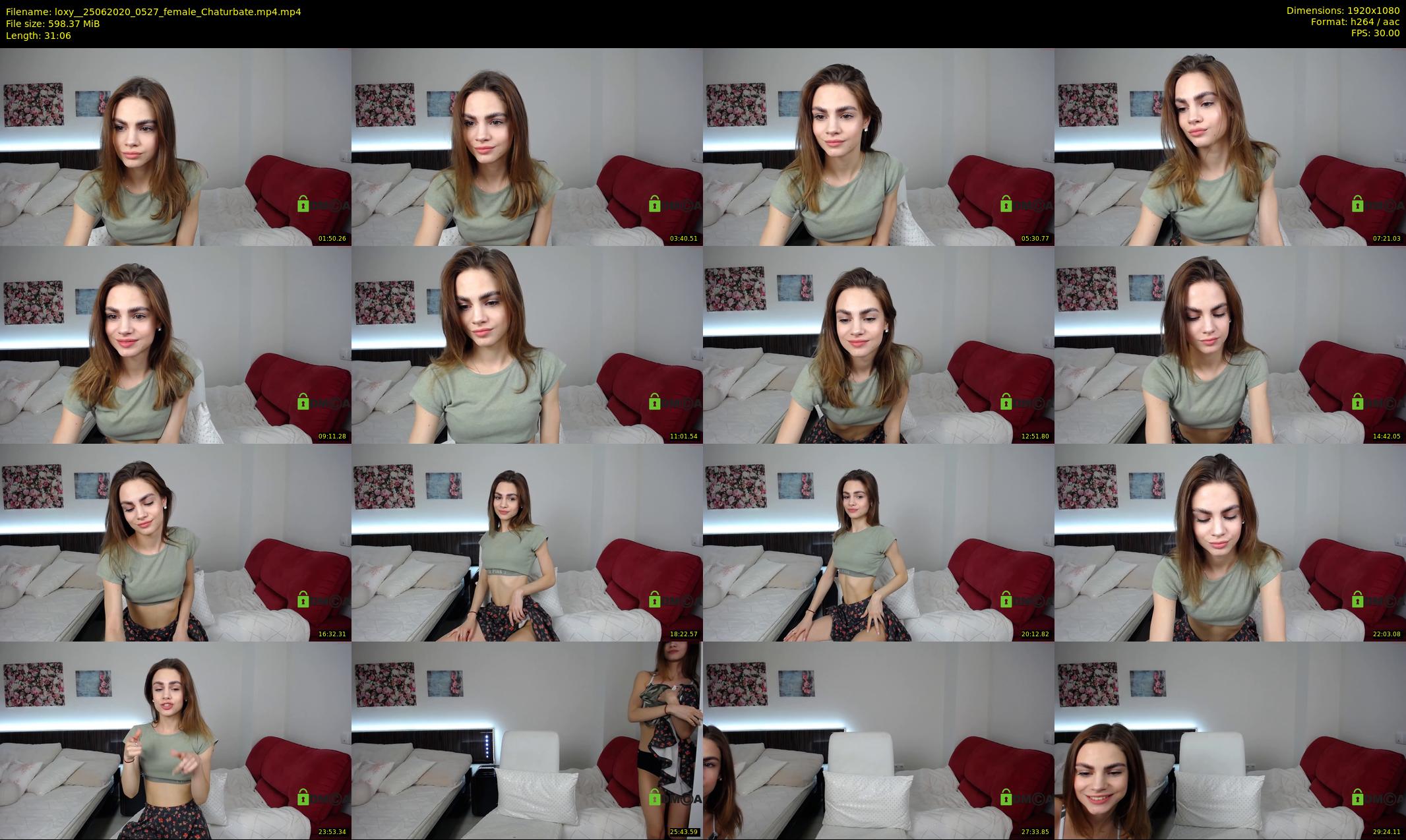 loxy_ — 32 minute Chaturbate female cam show recording, 1080p, Jun 25, 2020