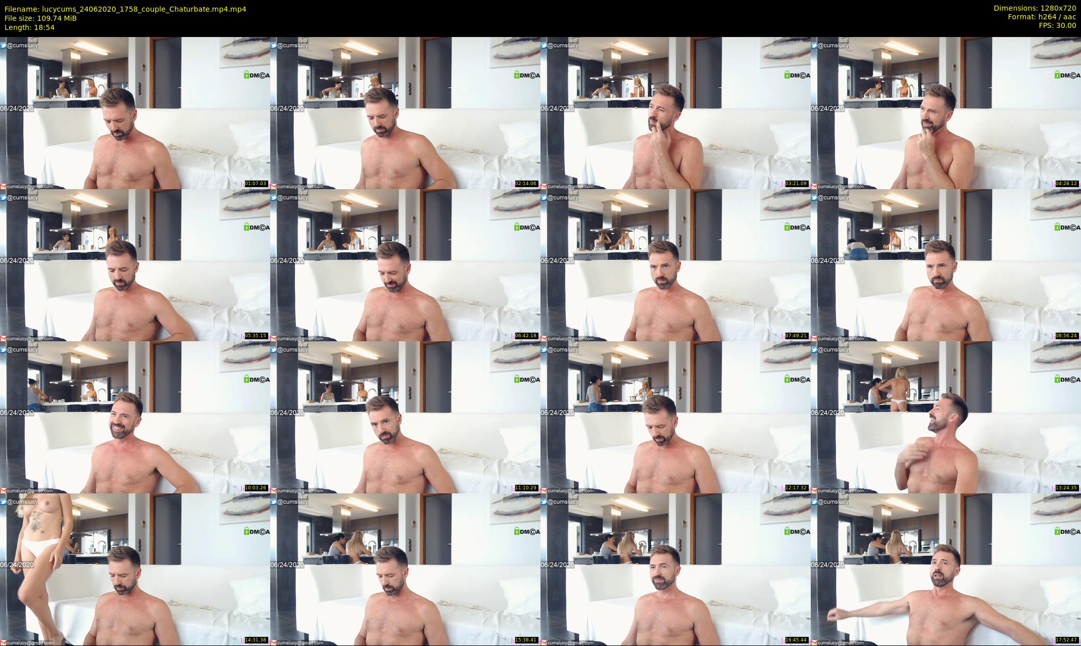 lucycums — 19 minute Chaturbate couple cam show recording, 720p, Jun 24, 2020