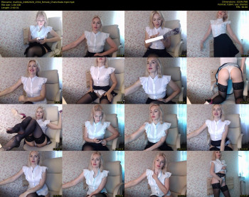 mallinia — 161 minute Chaturbate female cam show recording, 720p, Jun 24, 2020