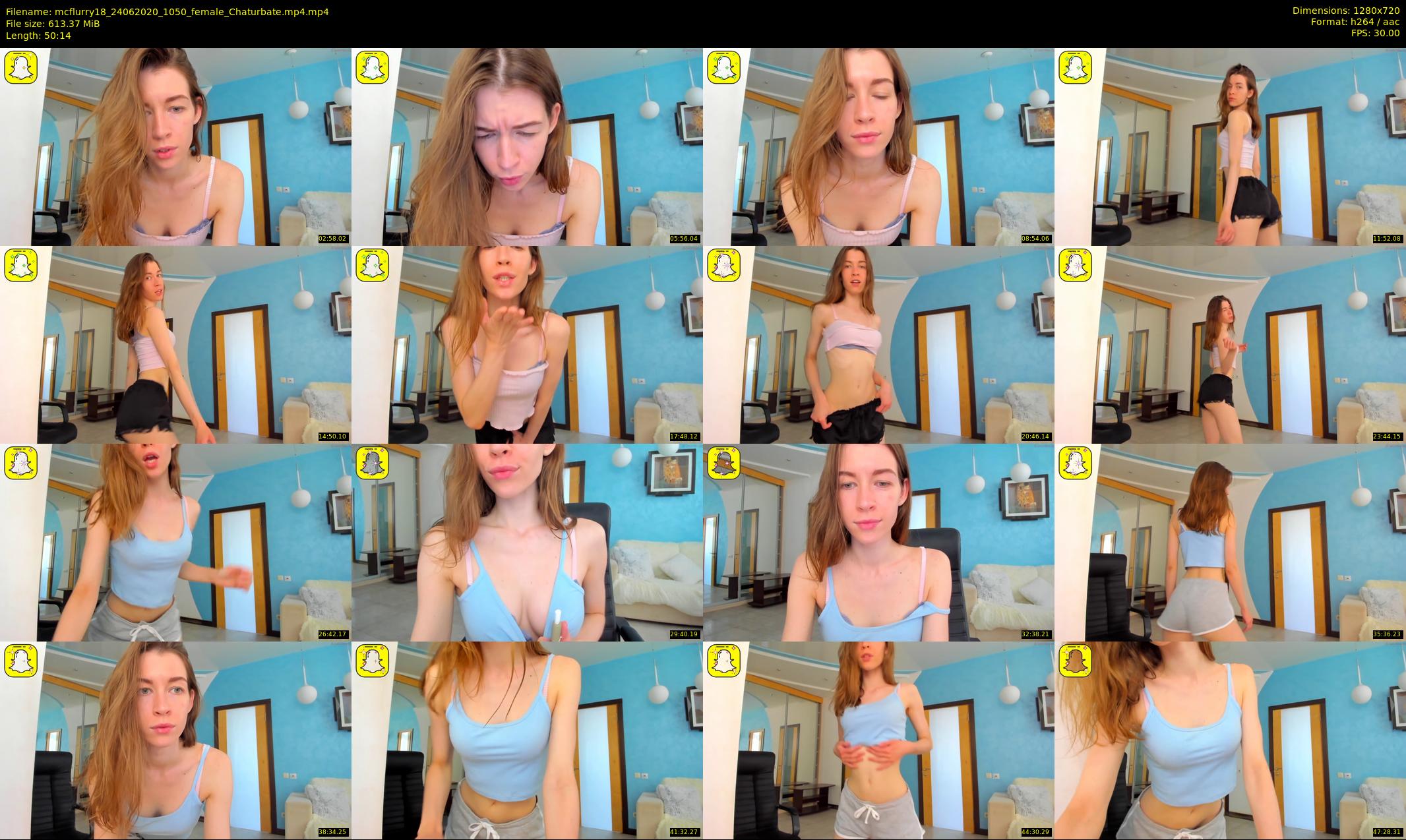 mcflurry18 — 51 minute Chaturbate female cam show recording, 720p, Jun 24, 2020