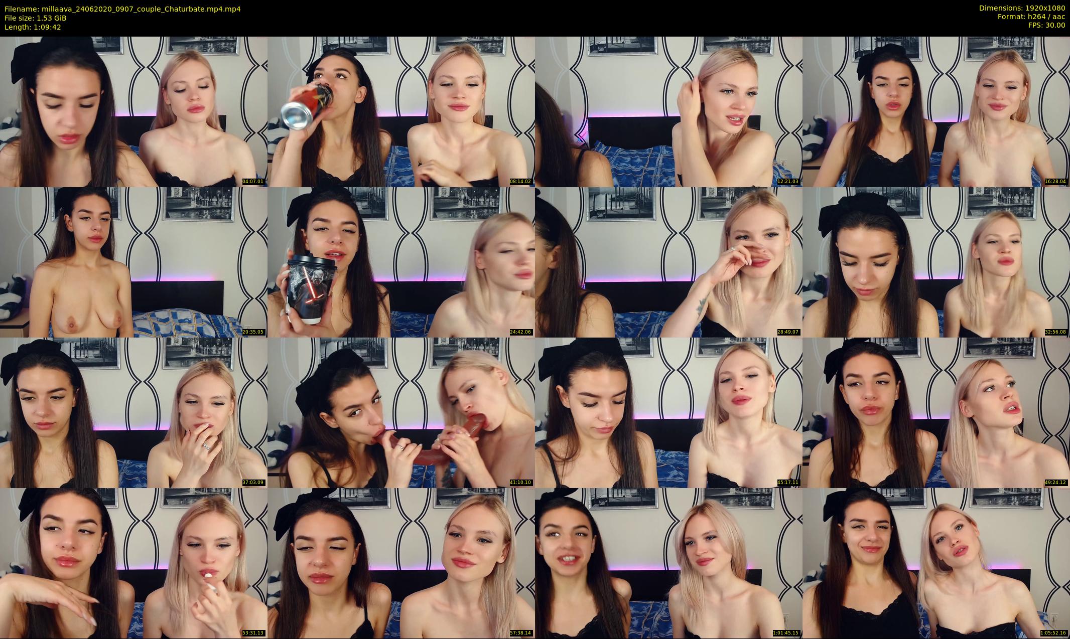 millaava — 70 minute Chaturbate female cam show recording, 1080p, Jun 24, 2020