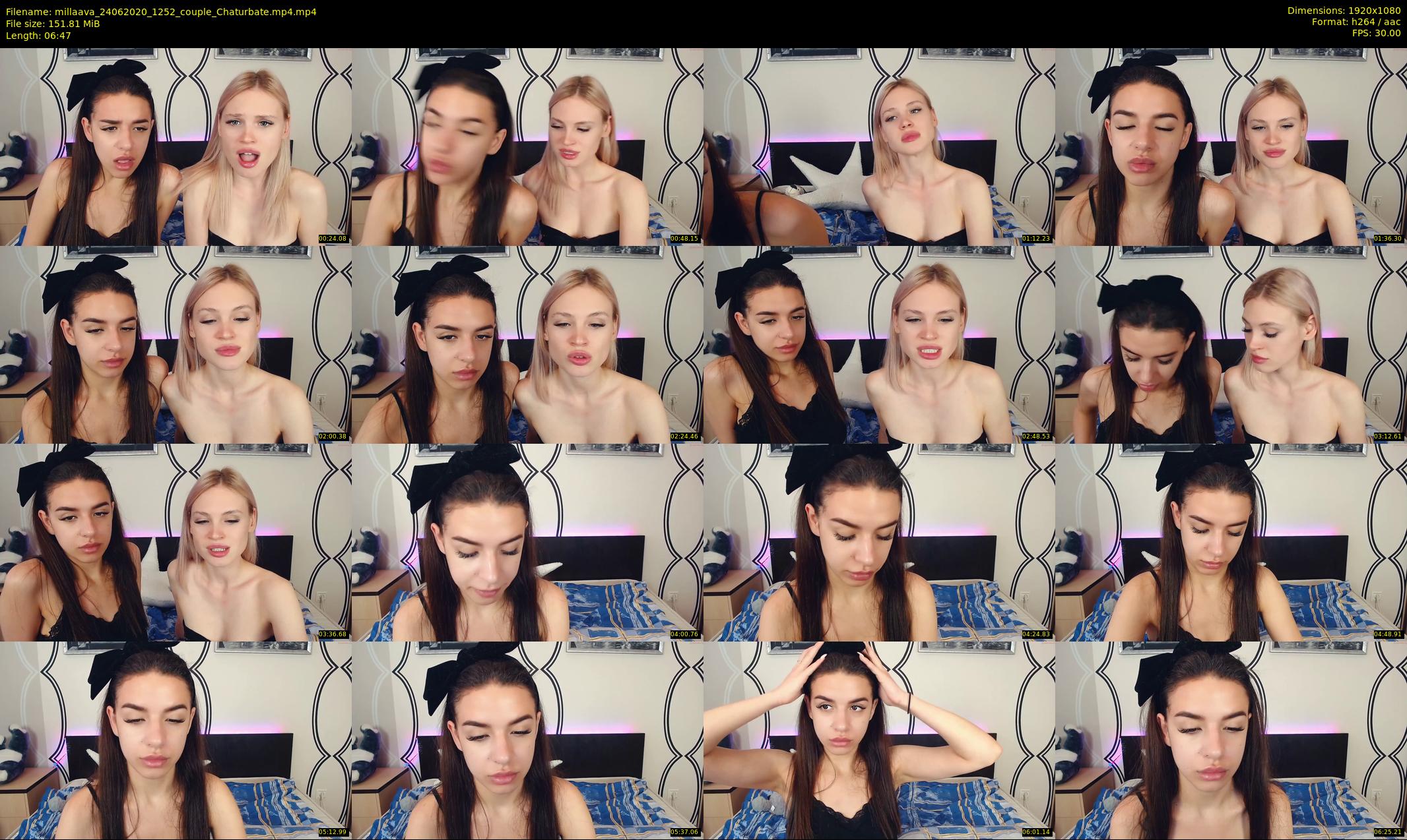 millaava — 7 minute Chaturbate female cam show recording, 1080p, Jun 24, 2020