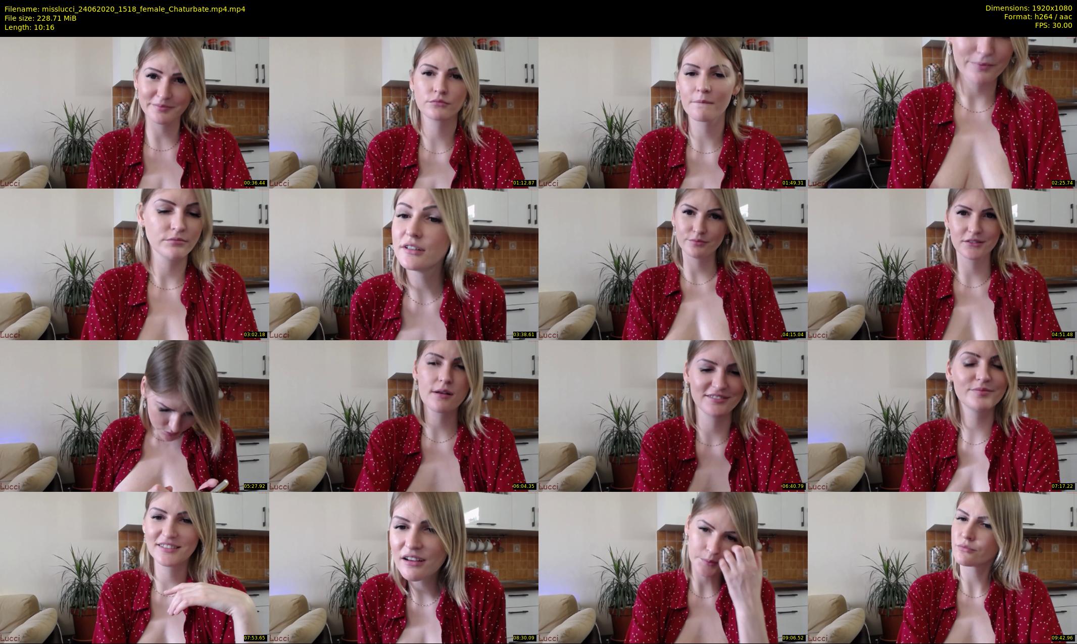 misslucci — 11 minute Chaturbate female cam show recording, 1080p, Jun 24, 2020