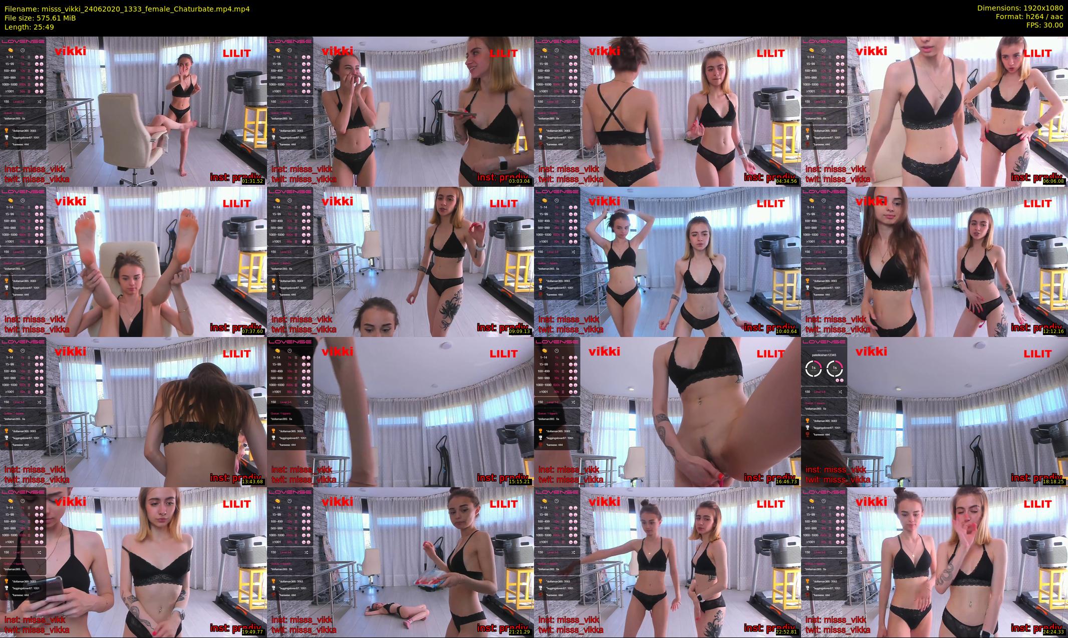 misss_vikki — 26 minute Chaturbate female cam show recording, 1080p, Jun 24, 2020