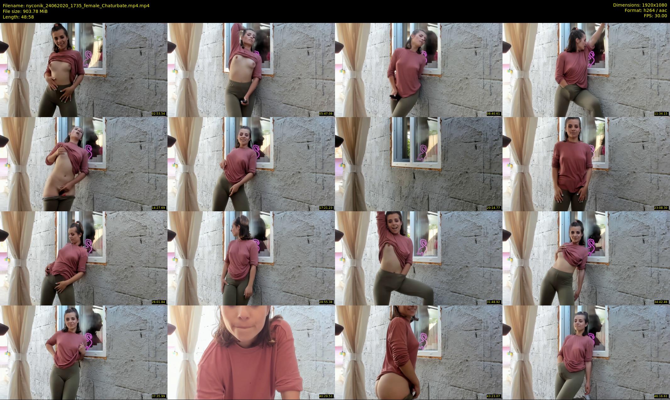 nyconik — 49 minute Chaturbate female cam show recording, 1080p, Jun 24, 2020