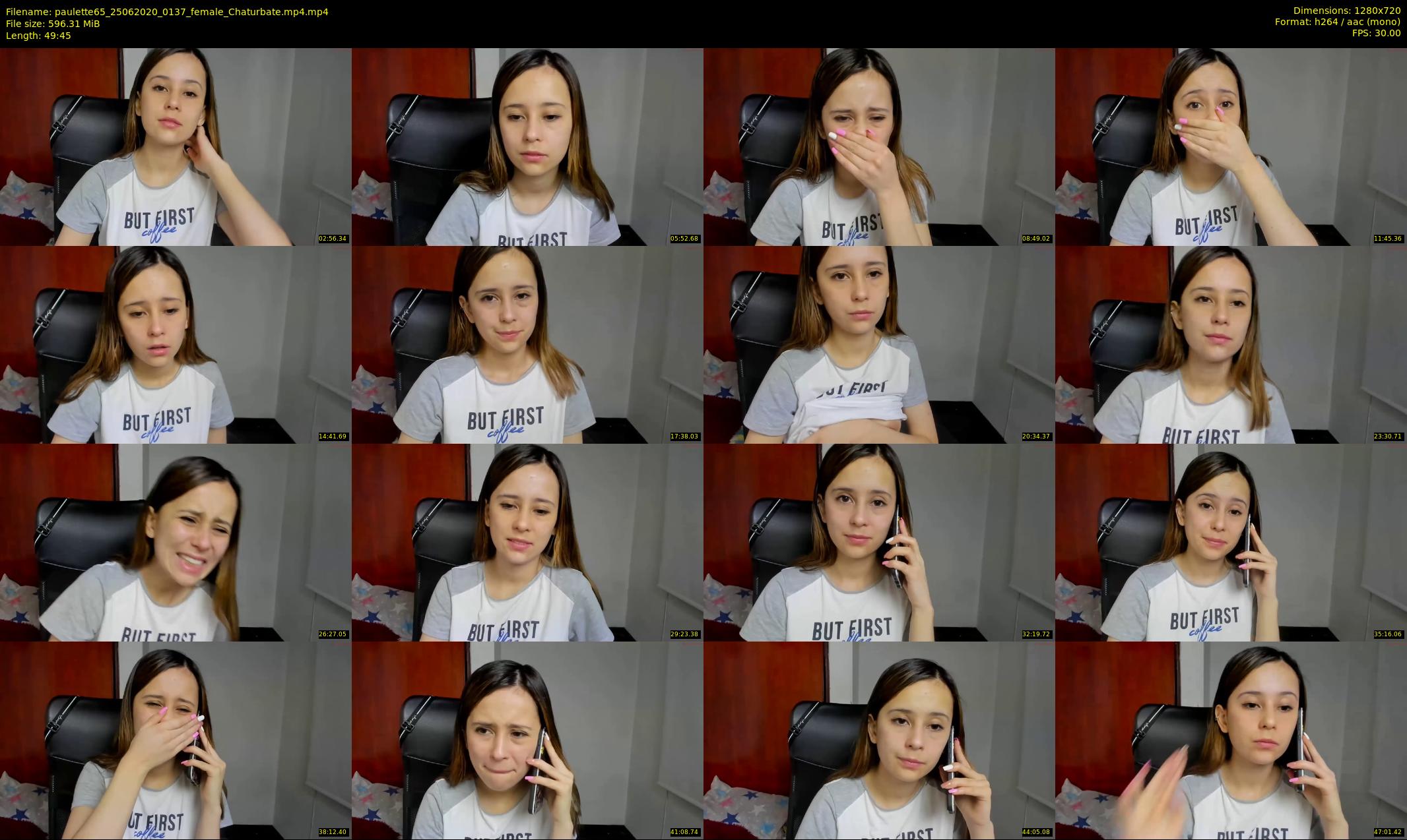 paulette65 — 50 minute Chaturbate female cam show recording, 720p, Jun 25, 2020