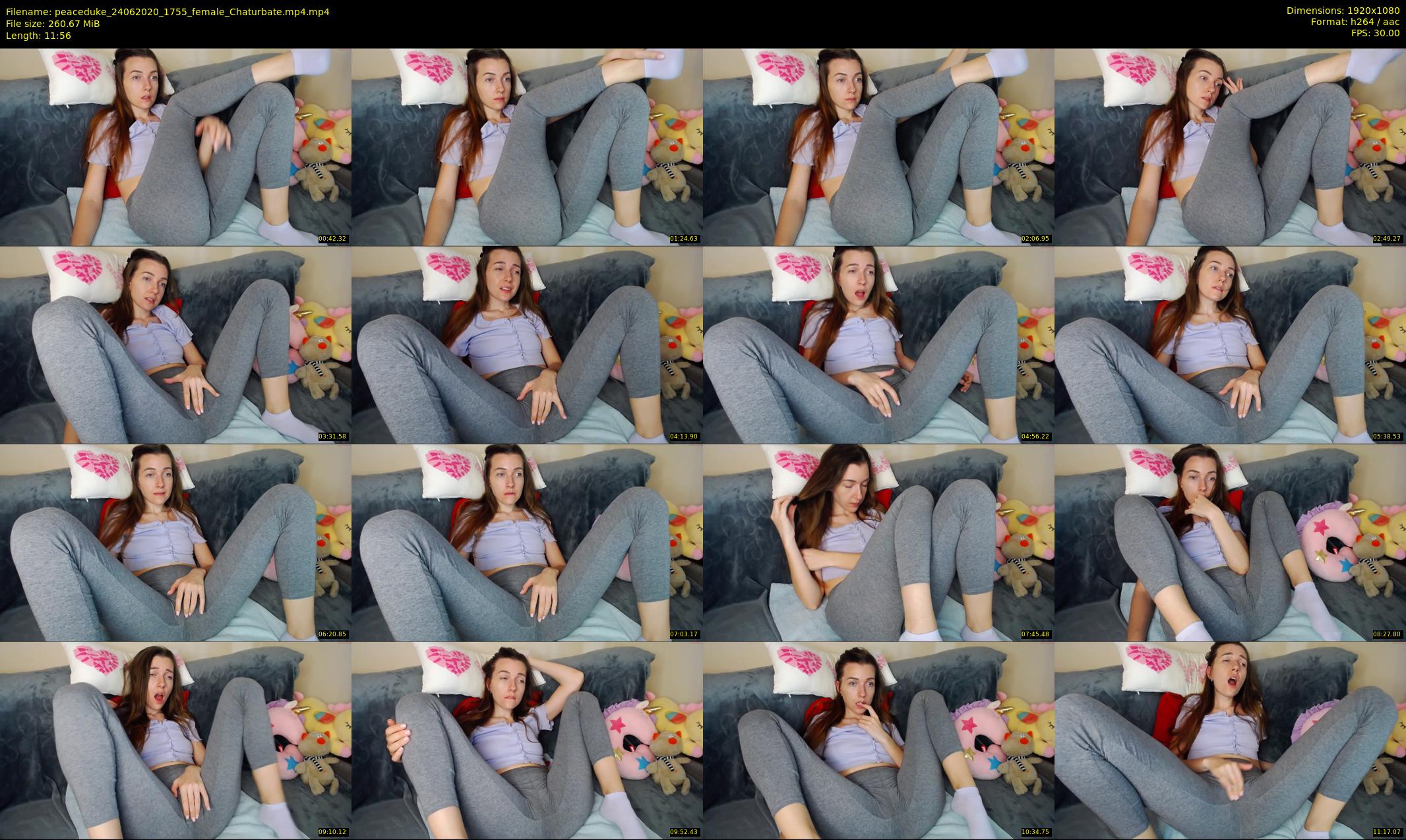 peaceduke — 12 minute Chaturbate female cam show recording, 1080p, Jun 24, 2020